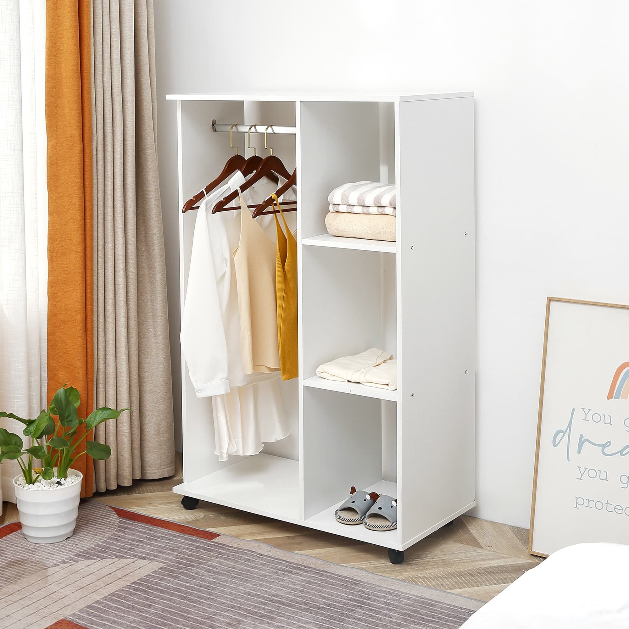Effortless Organisation with this Mobile Open Wardrobe - image 1