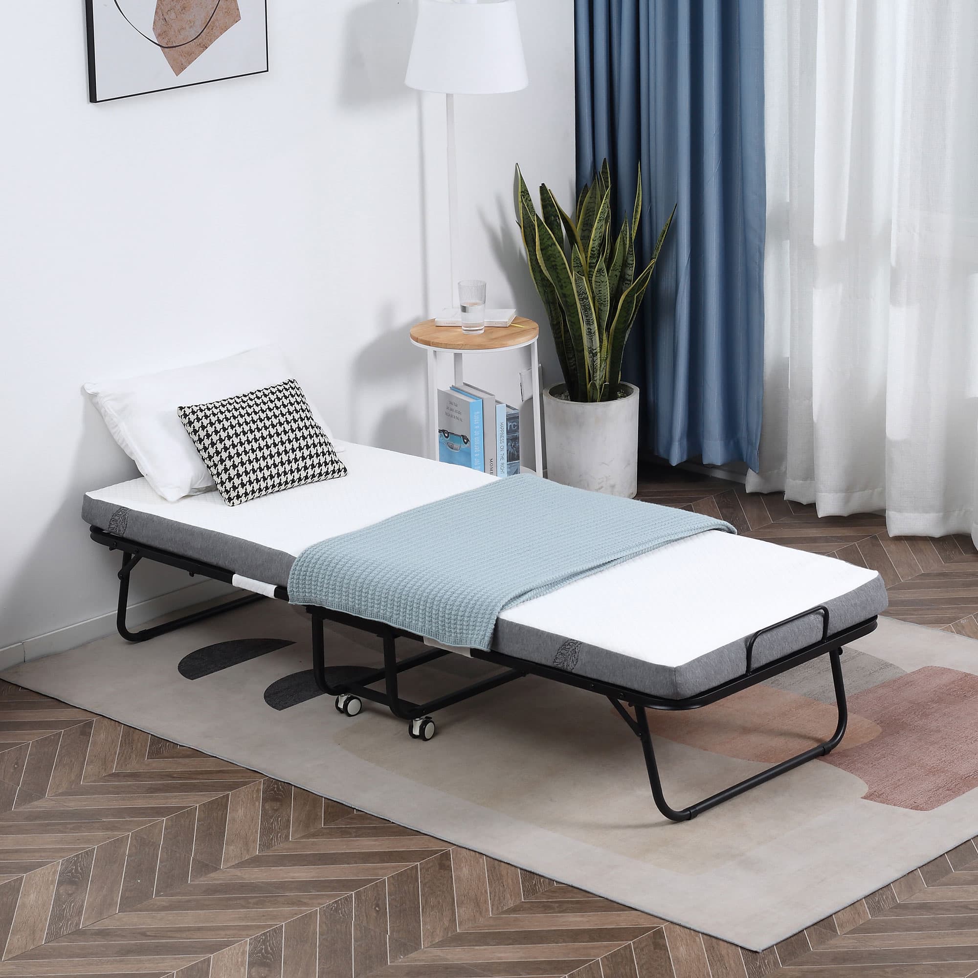 Effortless Folding Guest Bed for Restful Overnight Stays - image 1