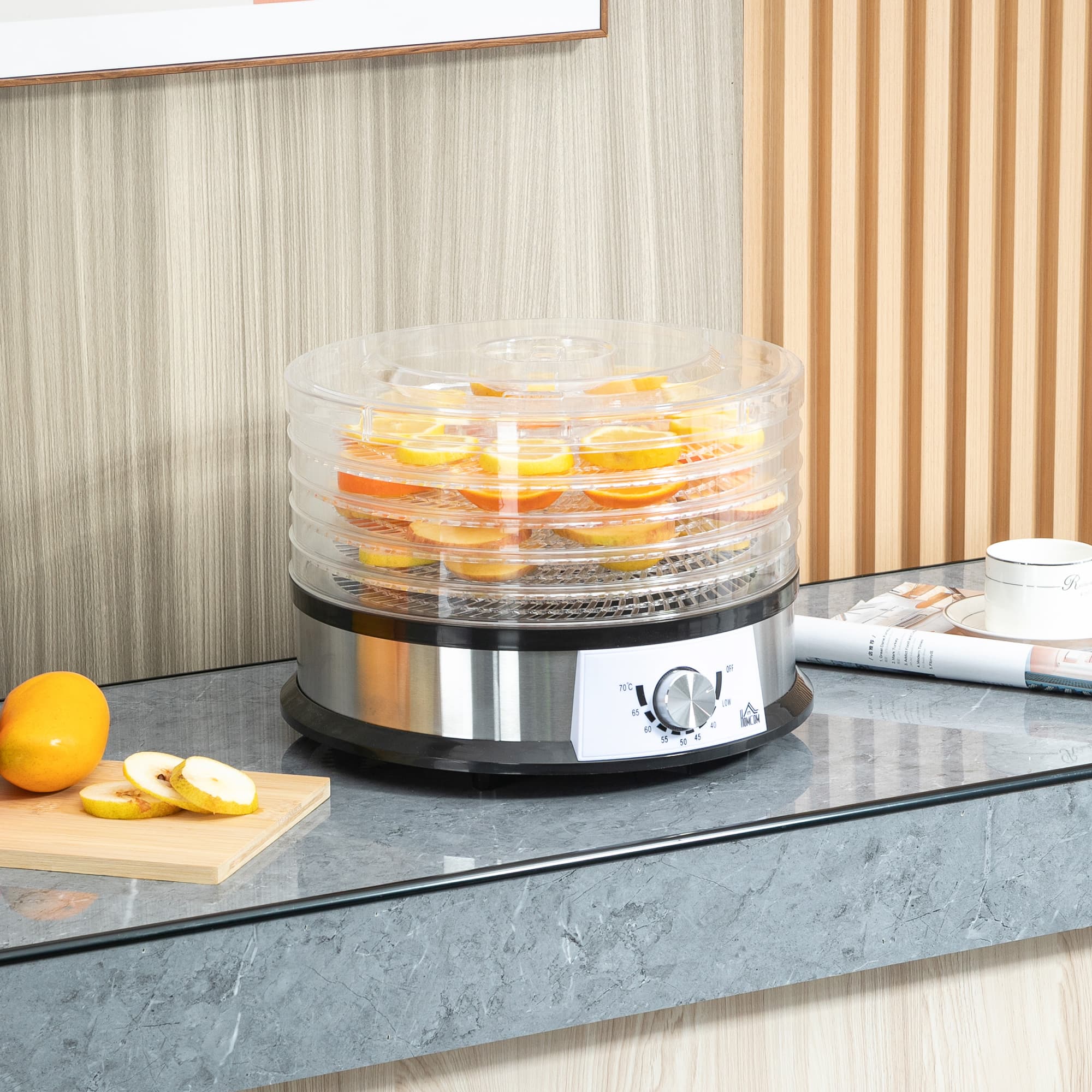 A Five-Tray Food Dehydrator with Adjustable Temperature and Even Airflow - image 8