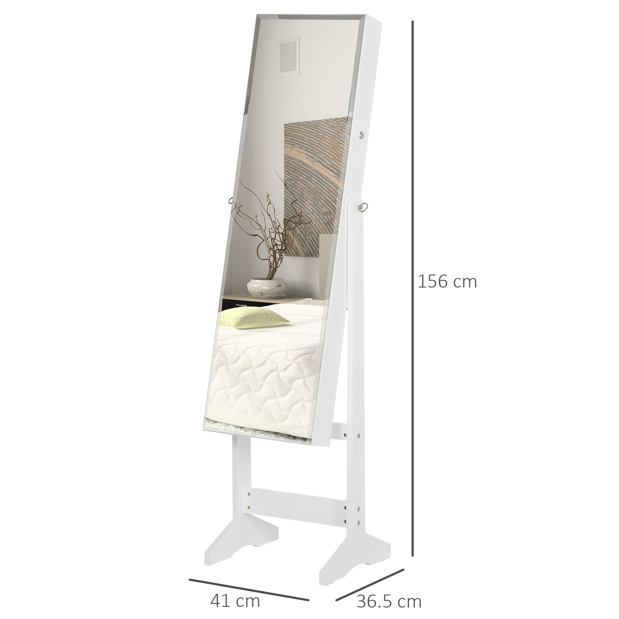 Transform Your Space with this Lockable Jewellery Armoire - image 4