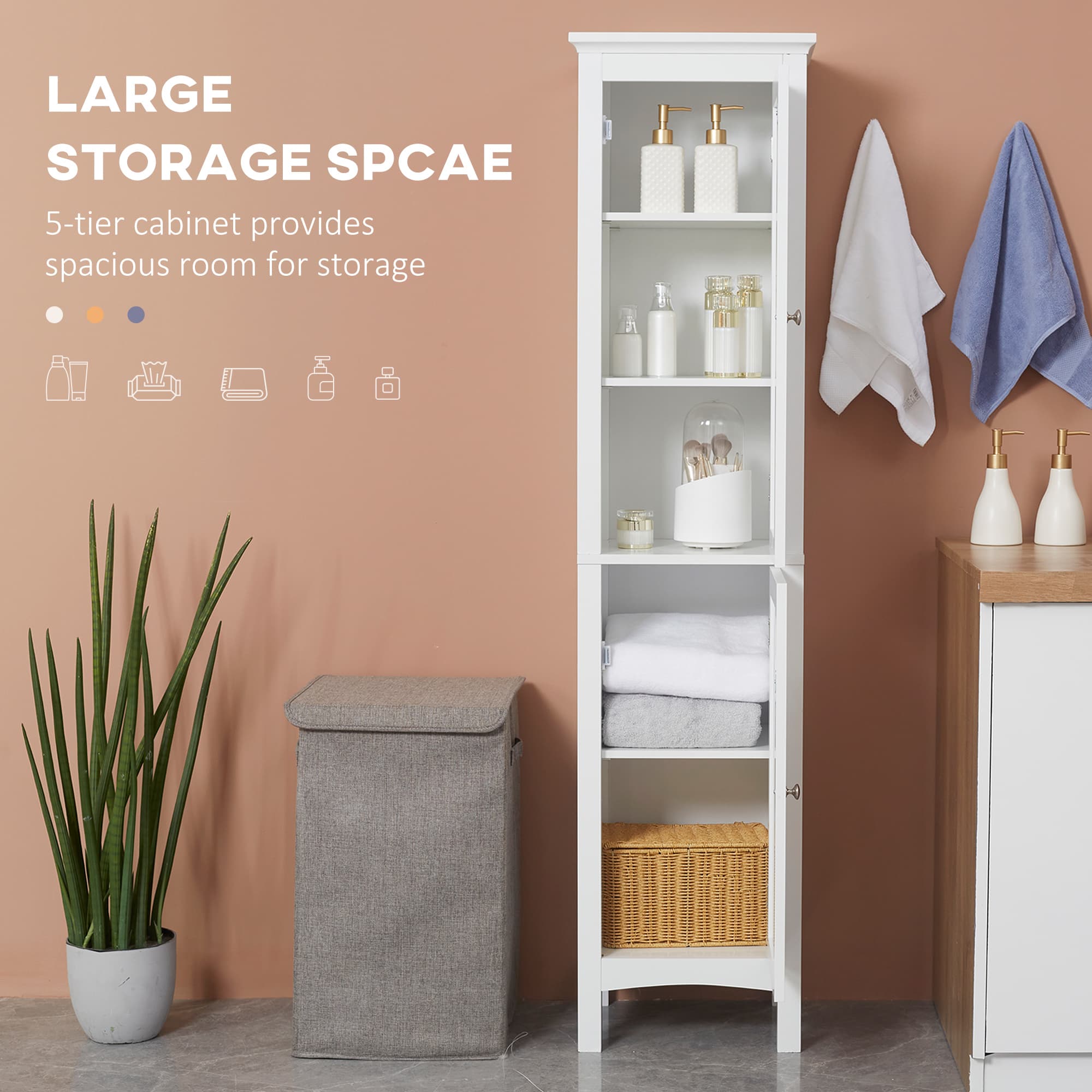 Transform Your Space With This Slim Tall Bathroom Cabinet - image 3