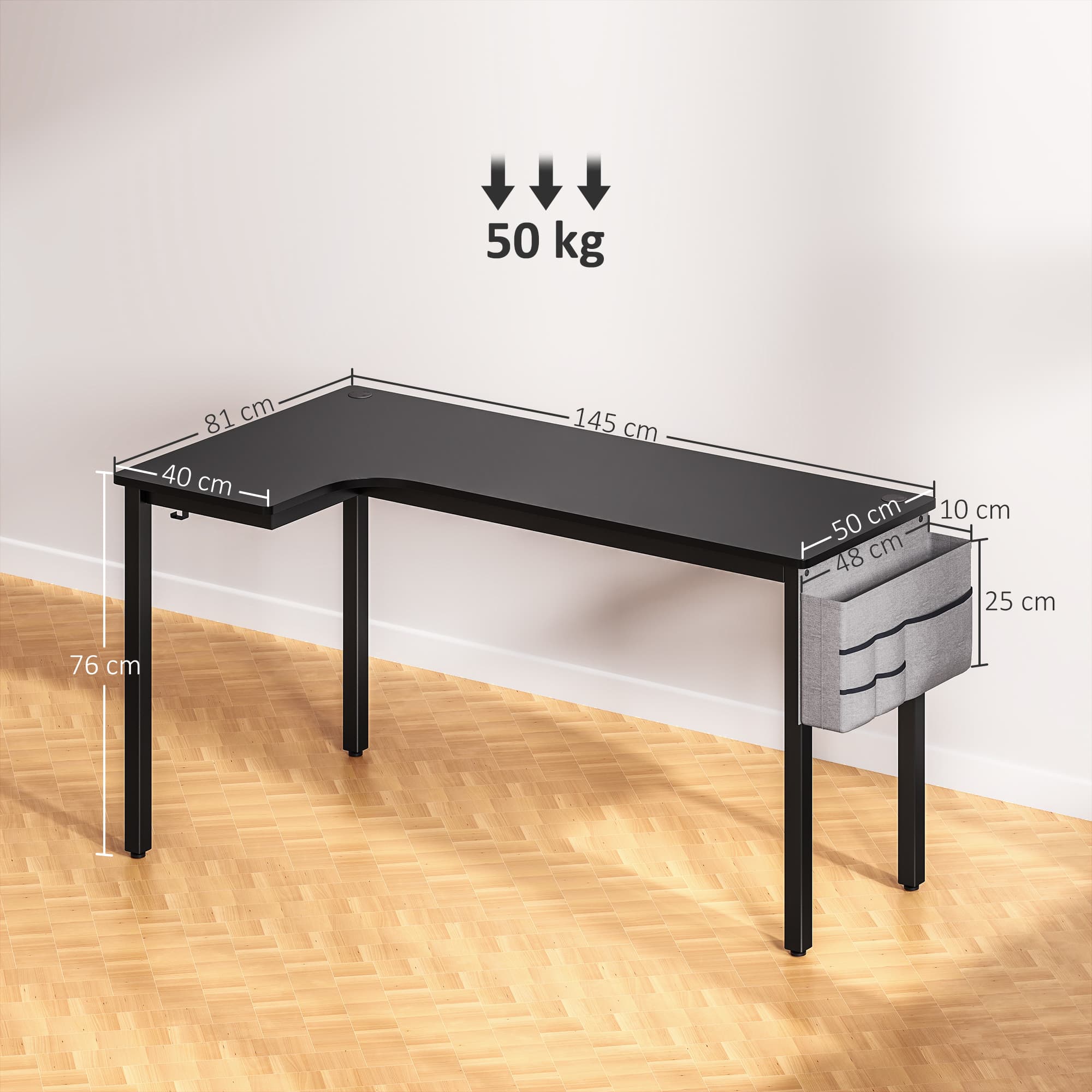 An L-Shaped Gaming Desk With Room for Two Screens and Tidy Cables - image 6
