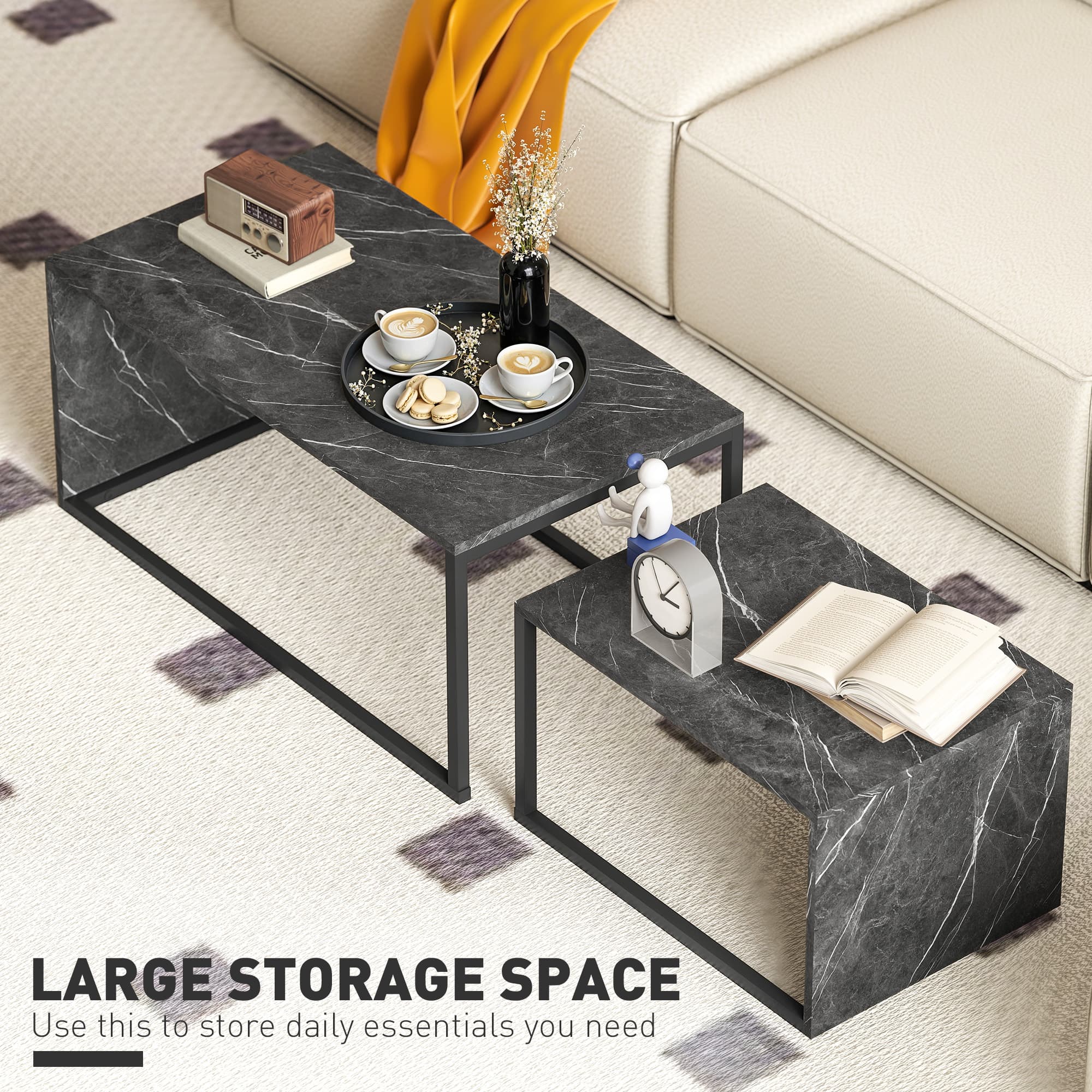 Transform Your Living Room With Industrial Nesting Tables - image 4