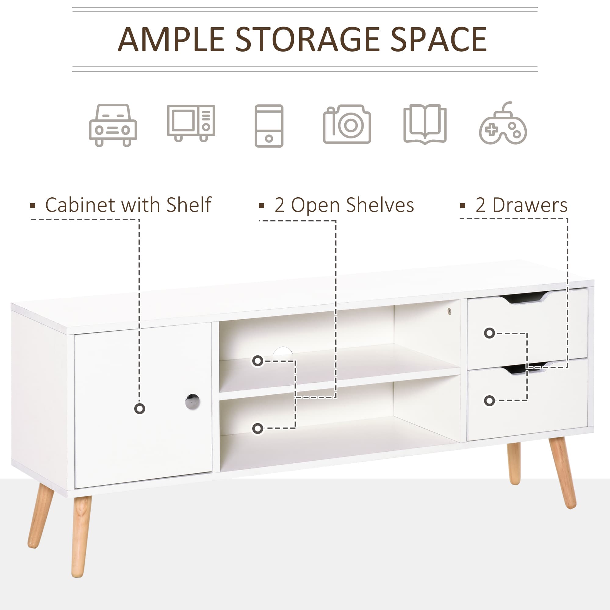 Transform Your Living Room With This White Scandi TV Unit - image 3