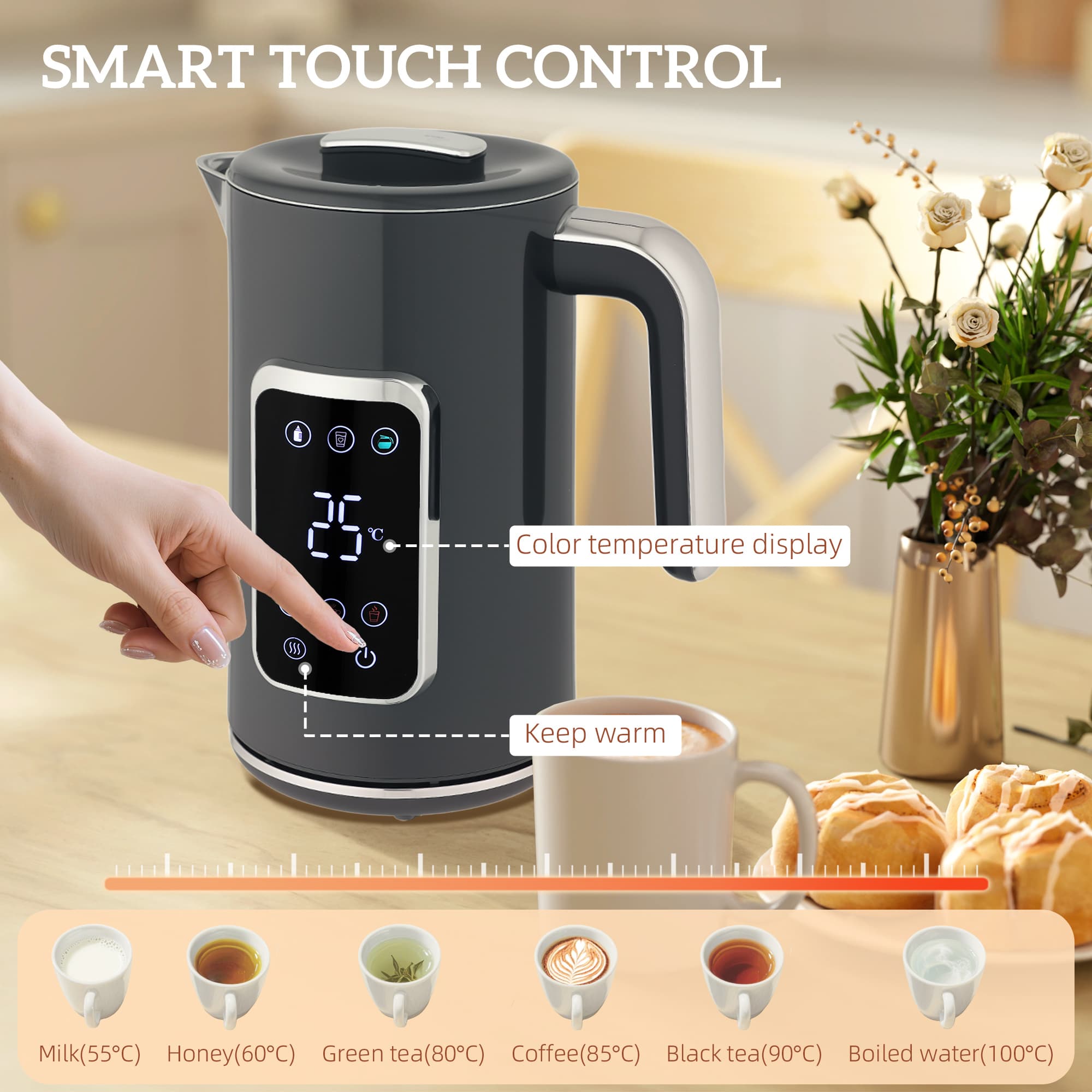 Transform Your Mornings with this Smart Kettle & Toaster Set - image 1