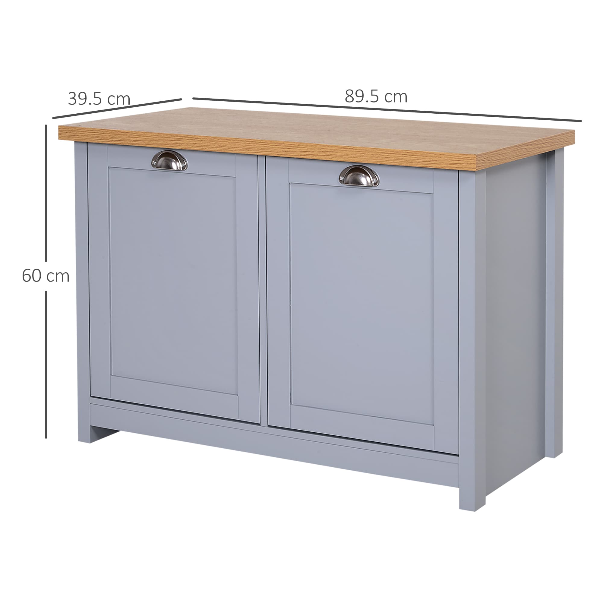 Transform Your Hallway with this Modern Grey Shoe Bench - image 3