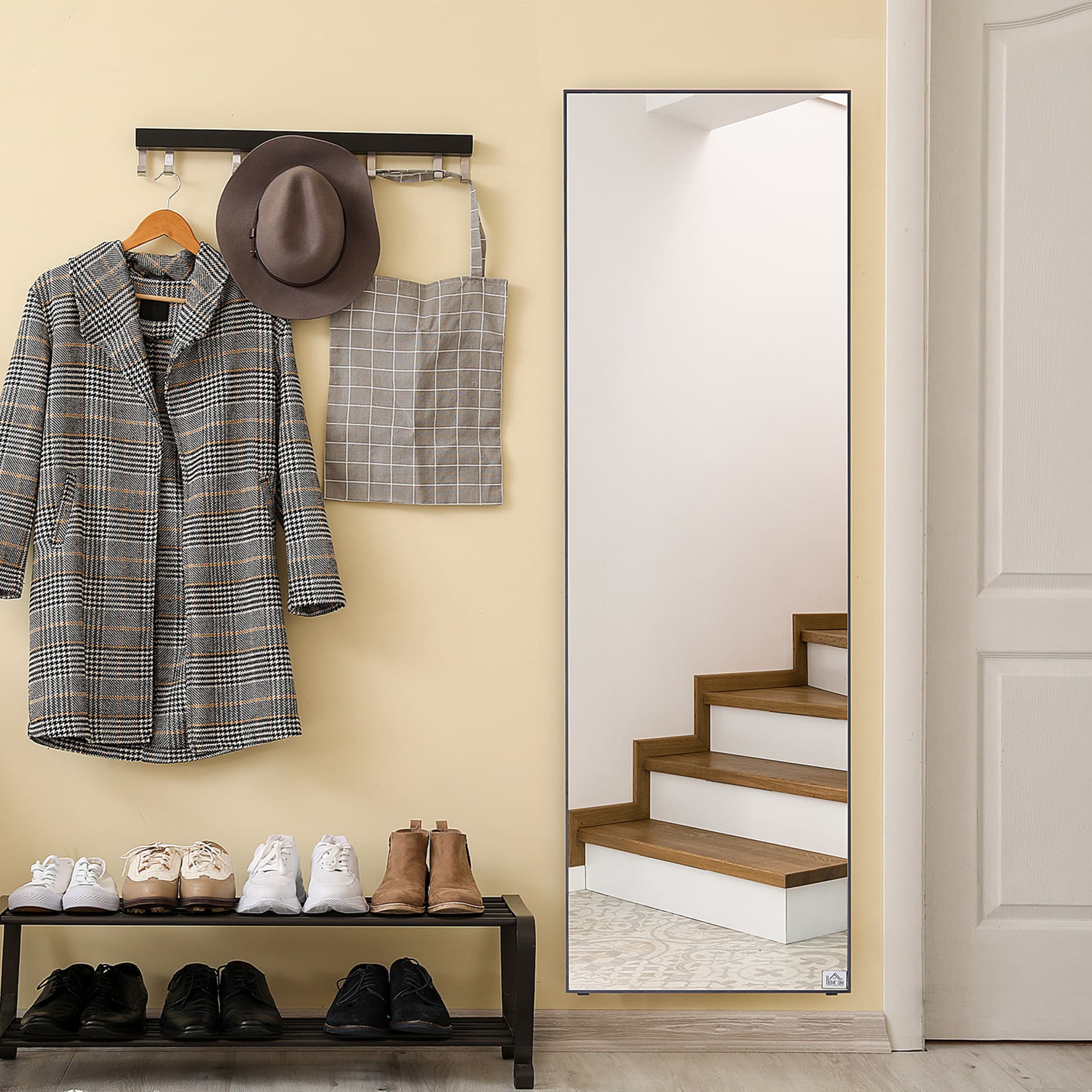 Transform Your Space with this Black Full Length Mirror - image 4