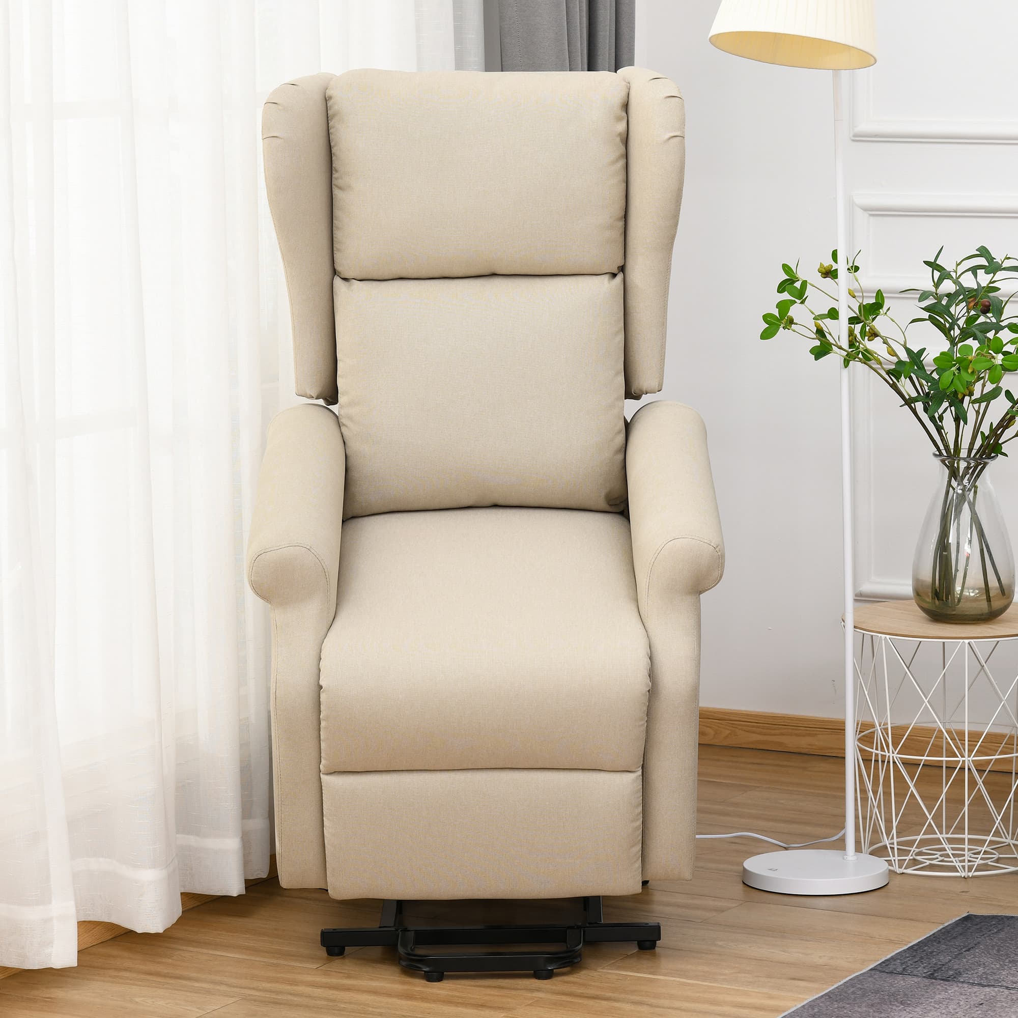 Transform Your Comfort with this Beige Power Lift Recliner - image 3