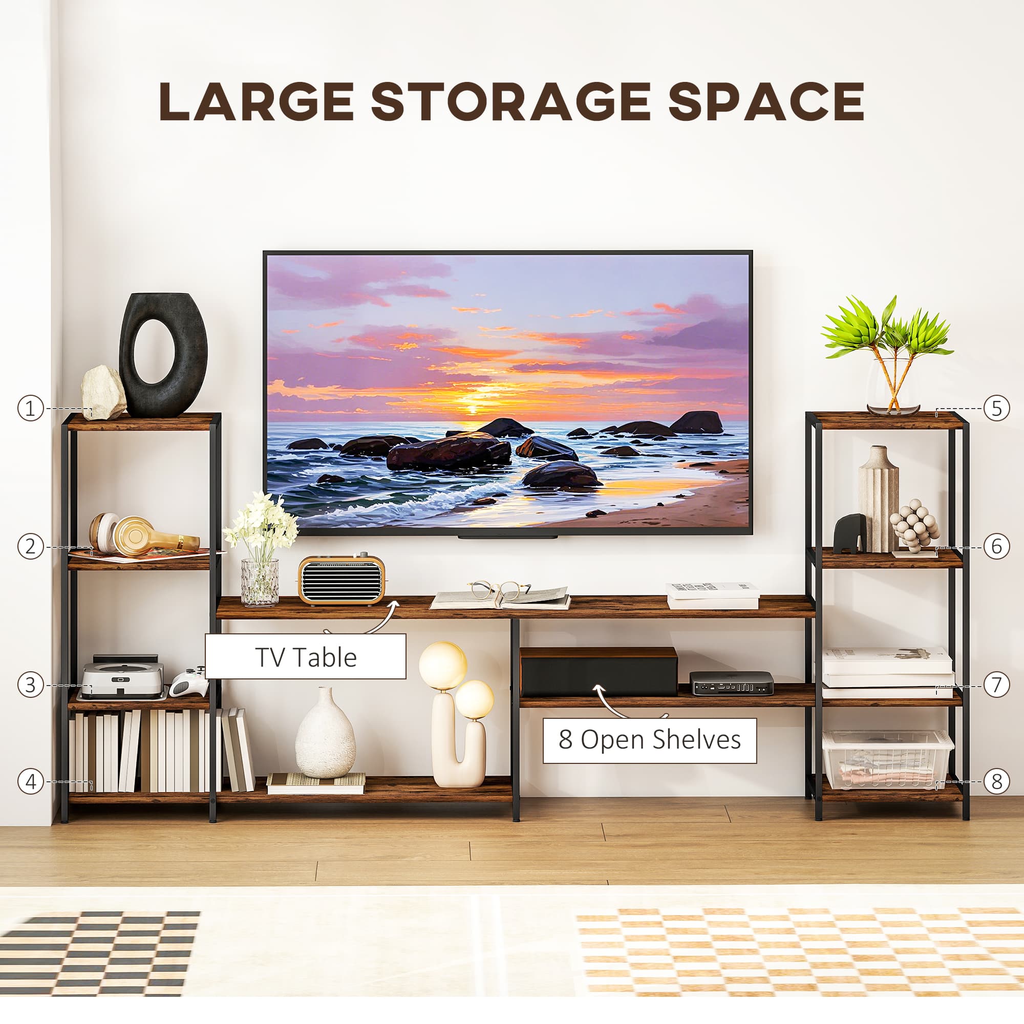Transform Your Living Room with this Industrial TV Unit - image 4