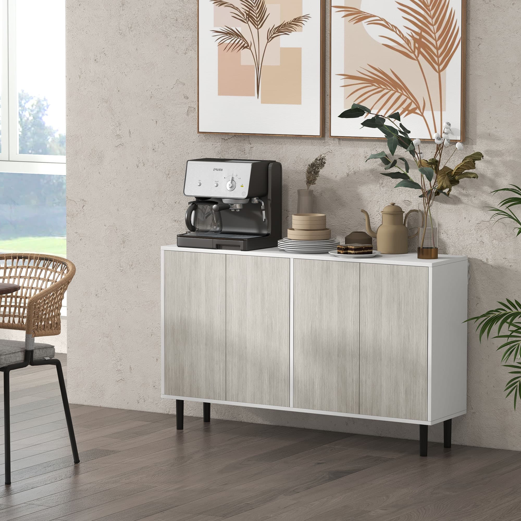 Transform Your Space With This Effortless 4-Door Sideboard - image 5