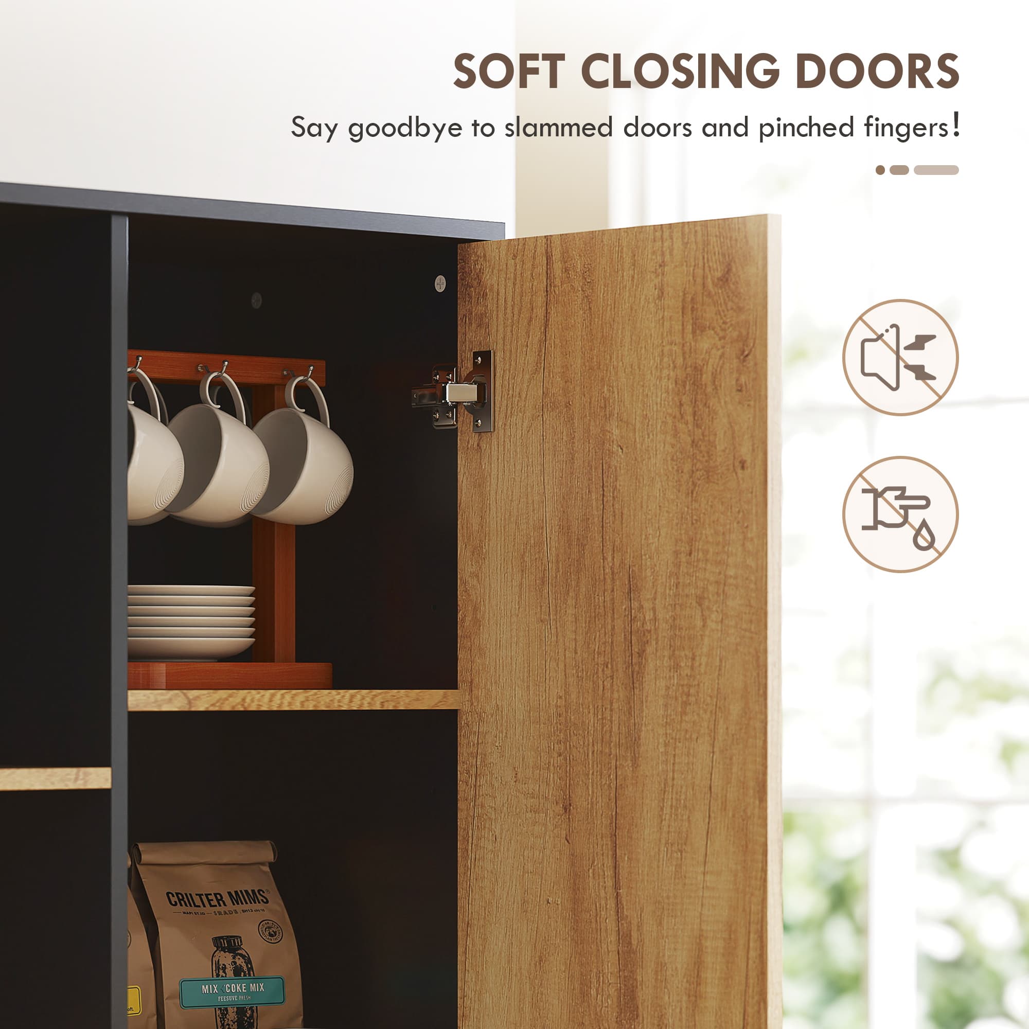 Transform Your Space with this Tall Industrial Kitchen Pantry - image 2