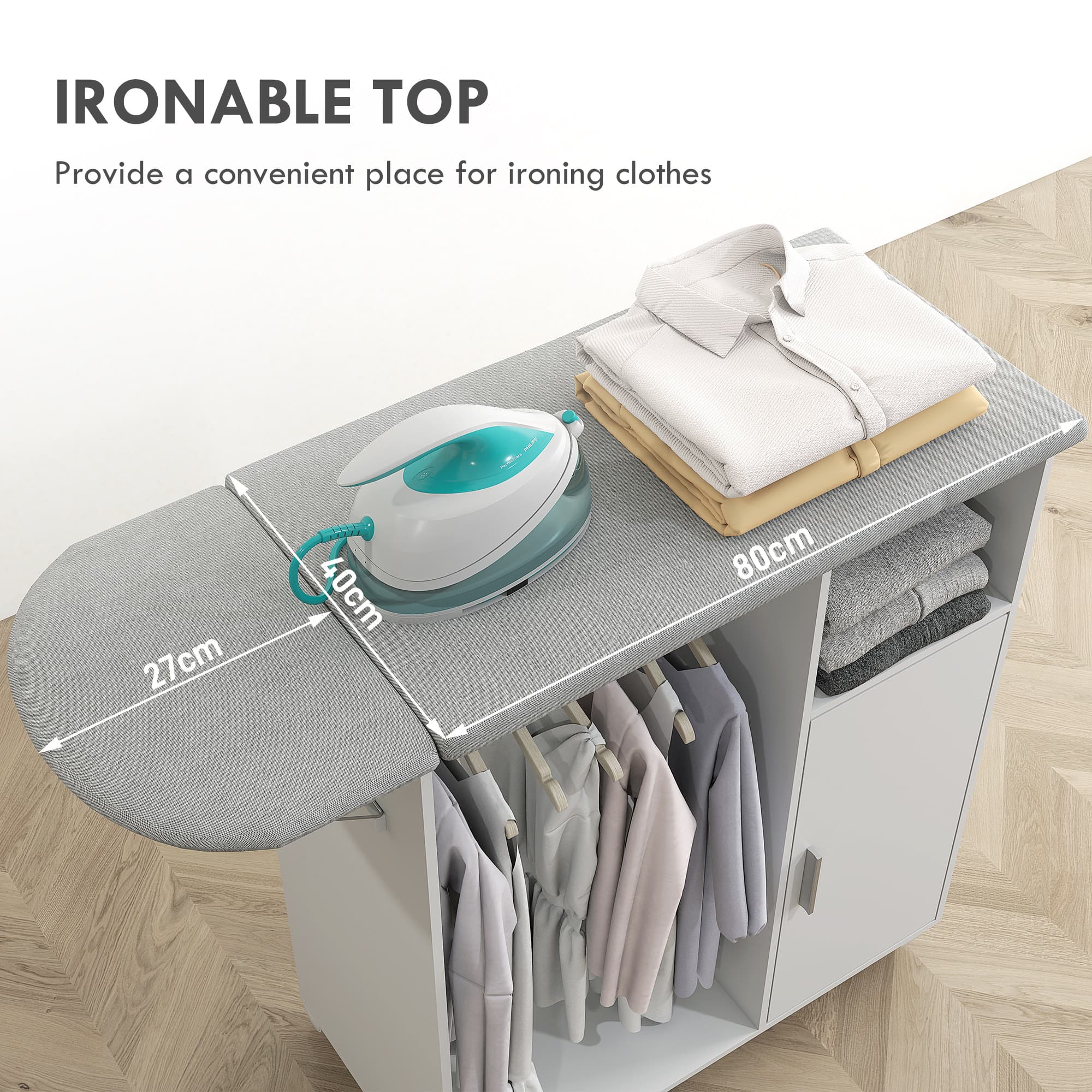 Transform Your Laundry Room With This Rolling Ironing Cabinet - image 4