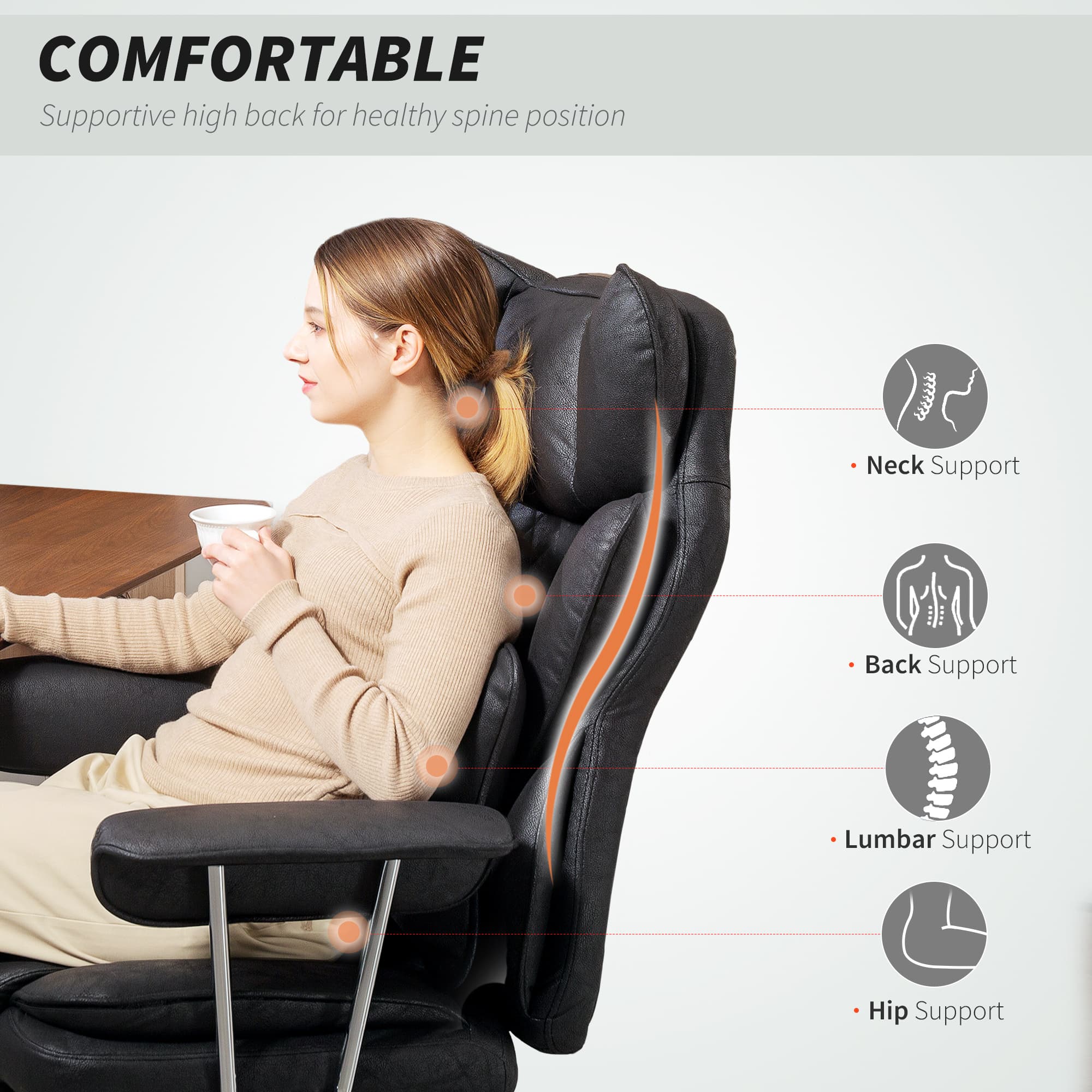 Transform Your Workspace with this Reclining Office Chair - image 5