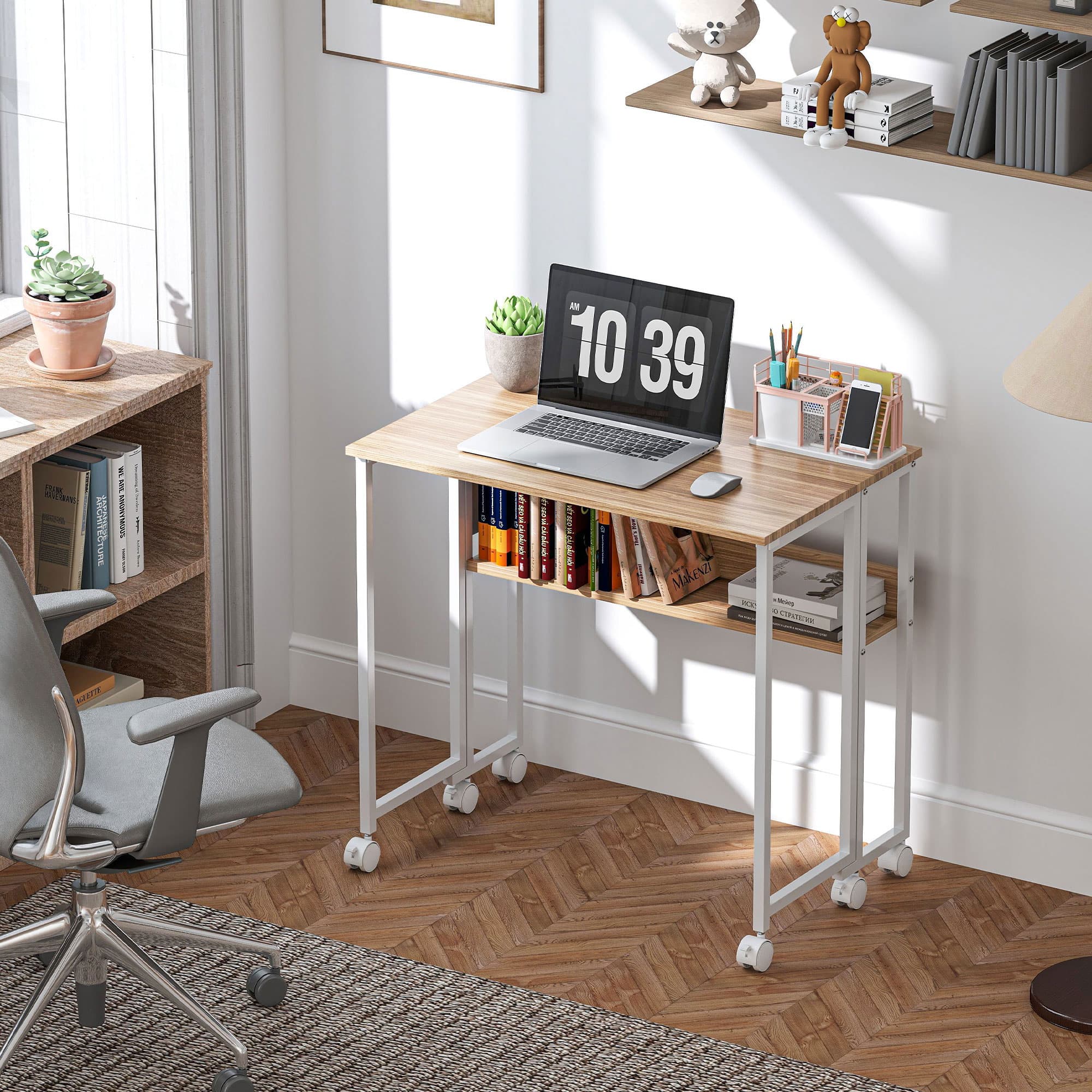 Transform Your Space with this 80cm Drop Leaf Folding Desk - image 3