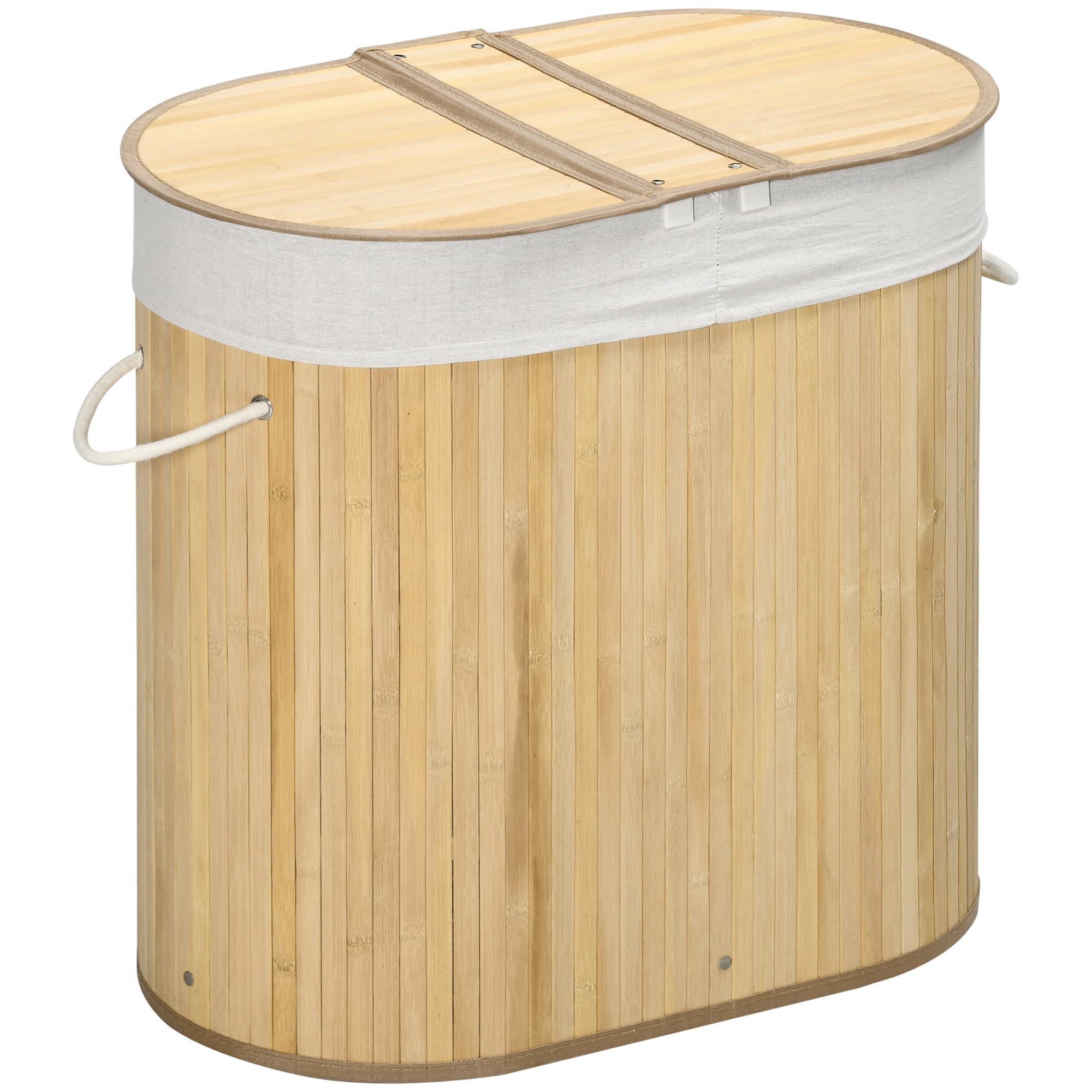 Sort Laundry More Easily with This 100-Litre Bamboo Hamper - image 7