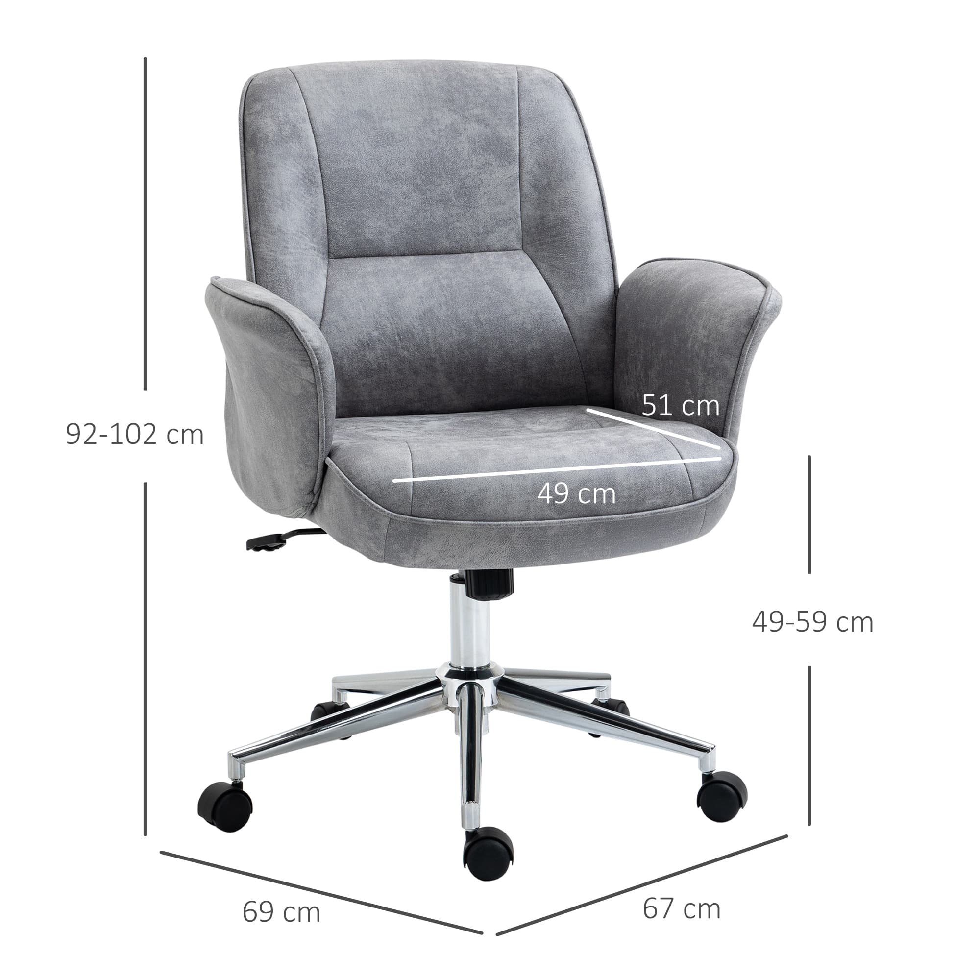 Transform Your Workspace with the Vinsetto Ergonomic Chair - image 3