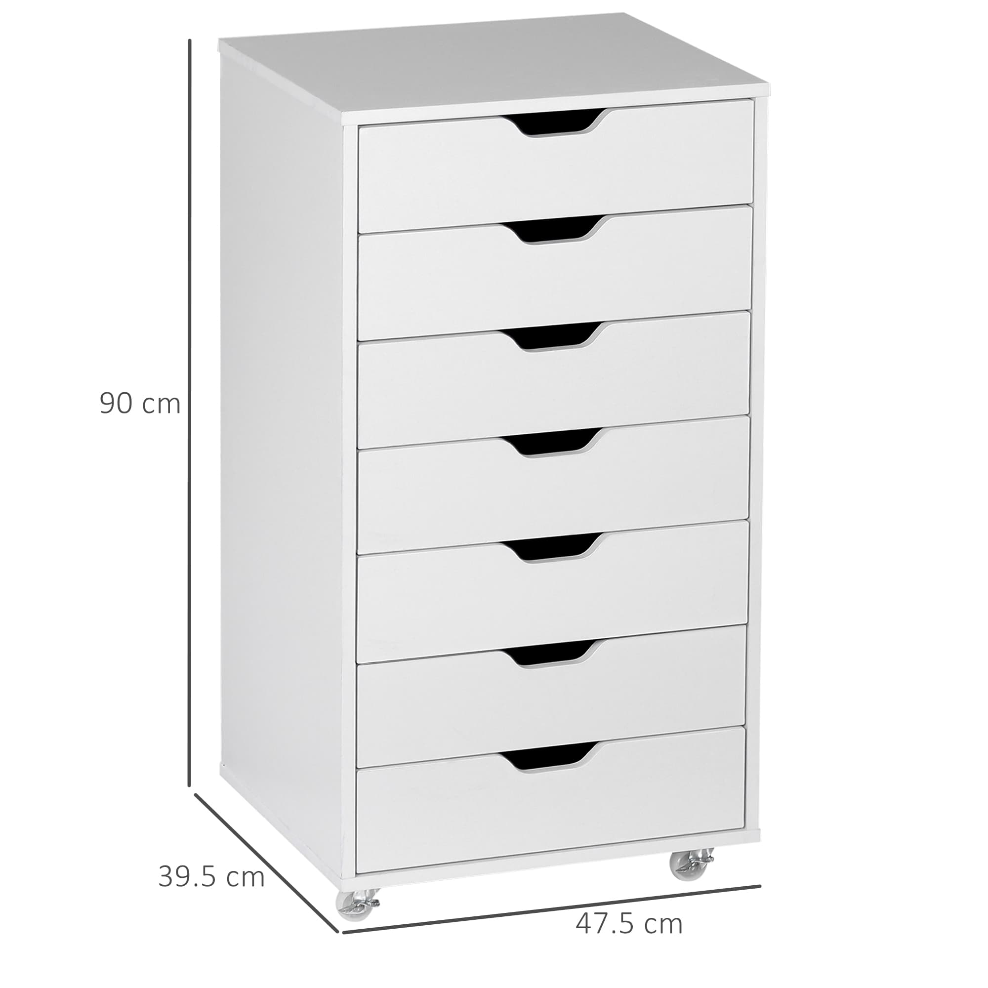Seven drawers on wheels — office storage that moves when you need it - image 10