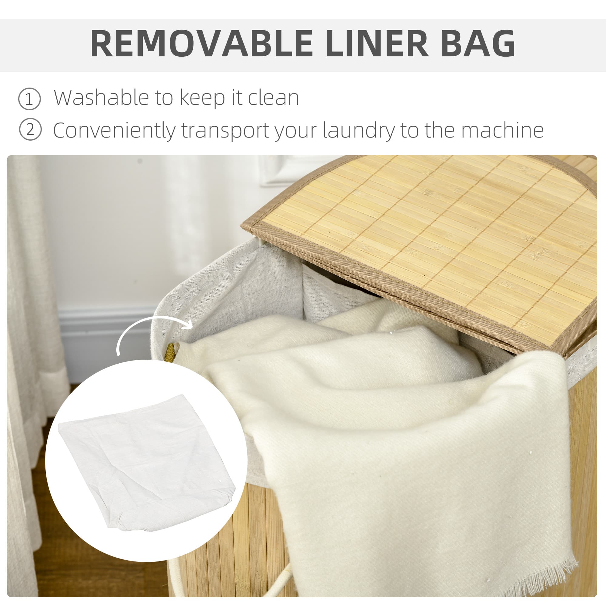 Sort Laundry More Easily with This 100-Litre Bamboo Hamper - image 9