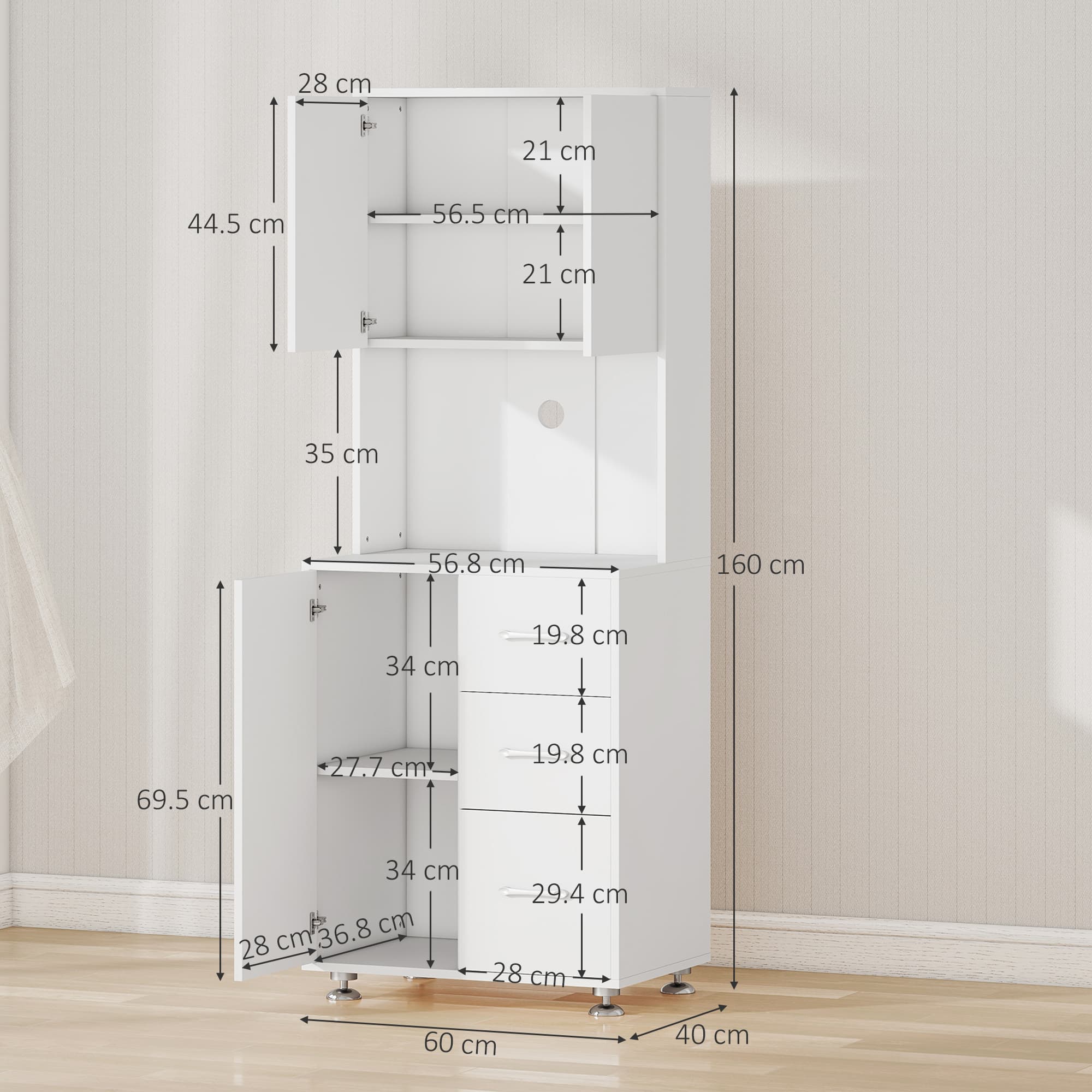 Transform Your Space with this Modern White Kitchen Cupboard - image 5