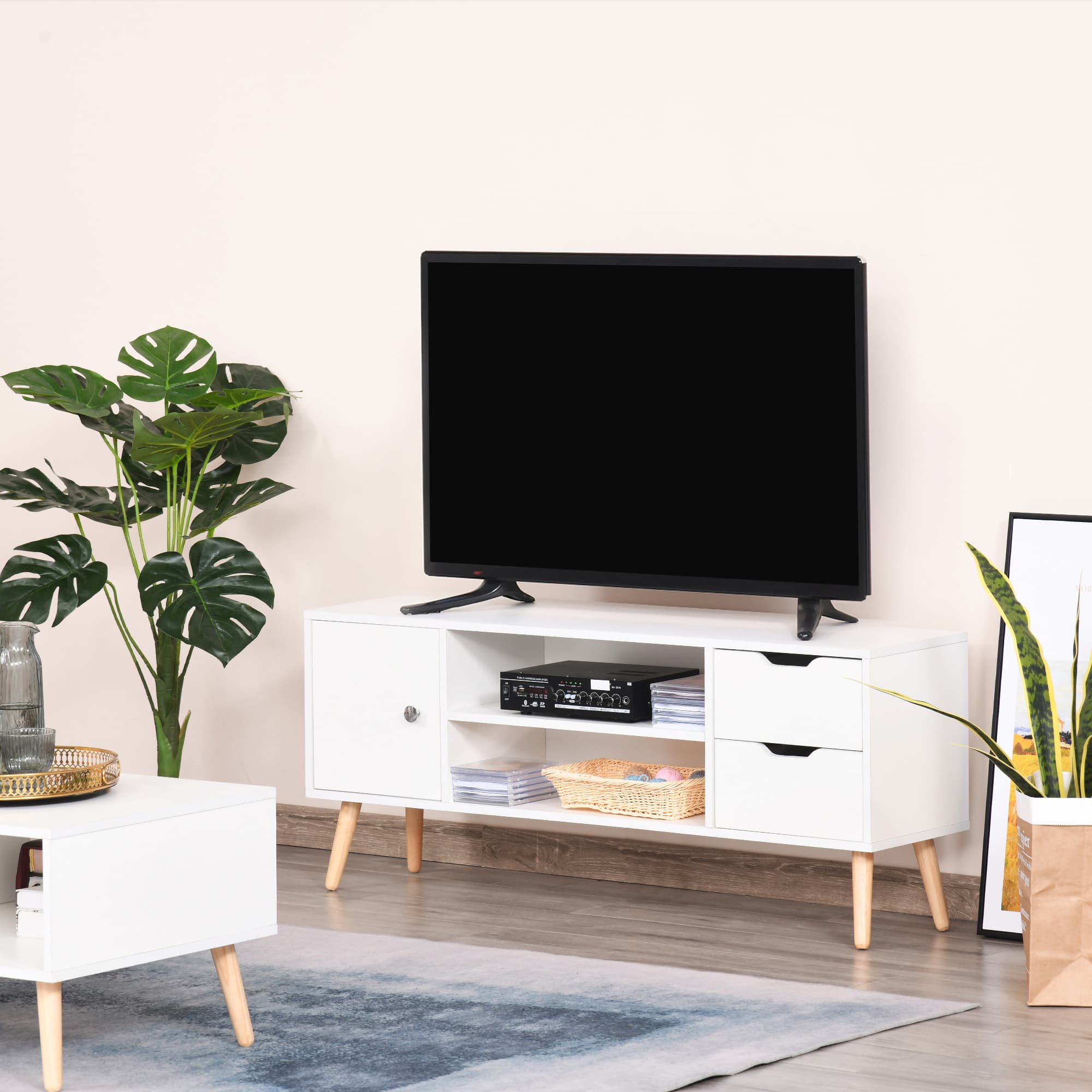 Transform Your Living Room With This White Scandi TV Unit - image 4
