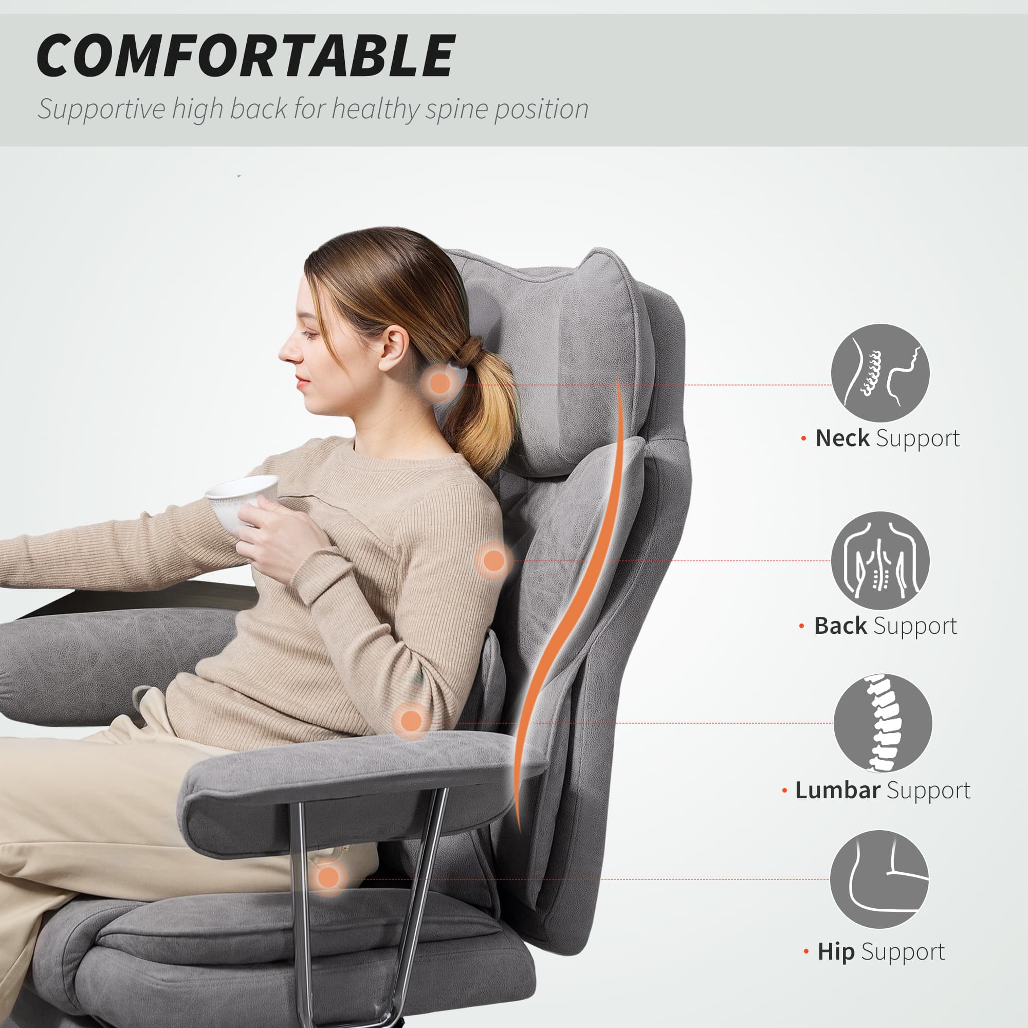 Transform Your Workspace with this Reclining Office Chair - image 5