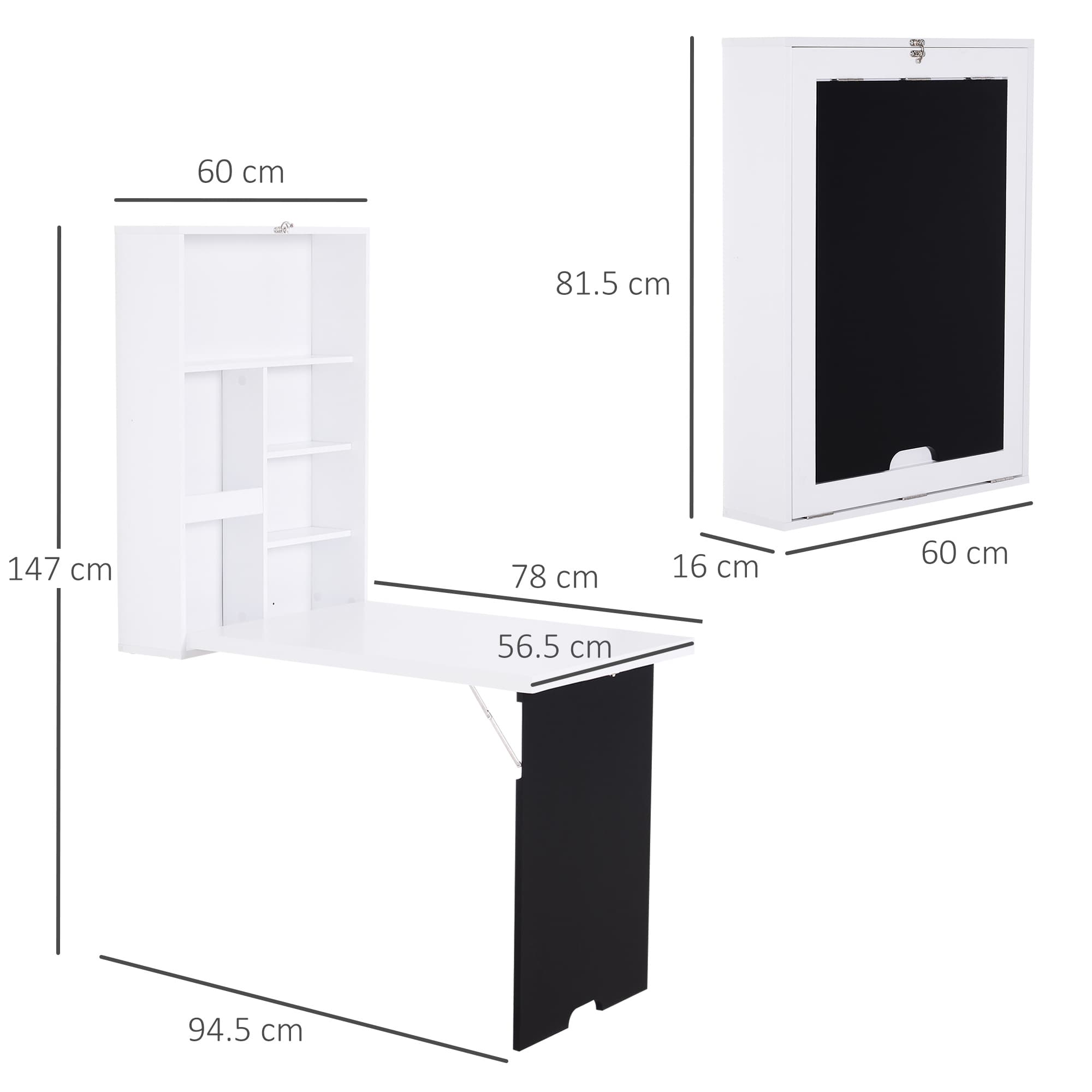 Transform Your Space with this Wall-Mounted Folding Desk - image 3