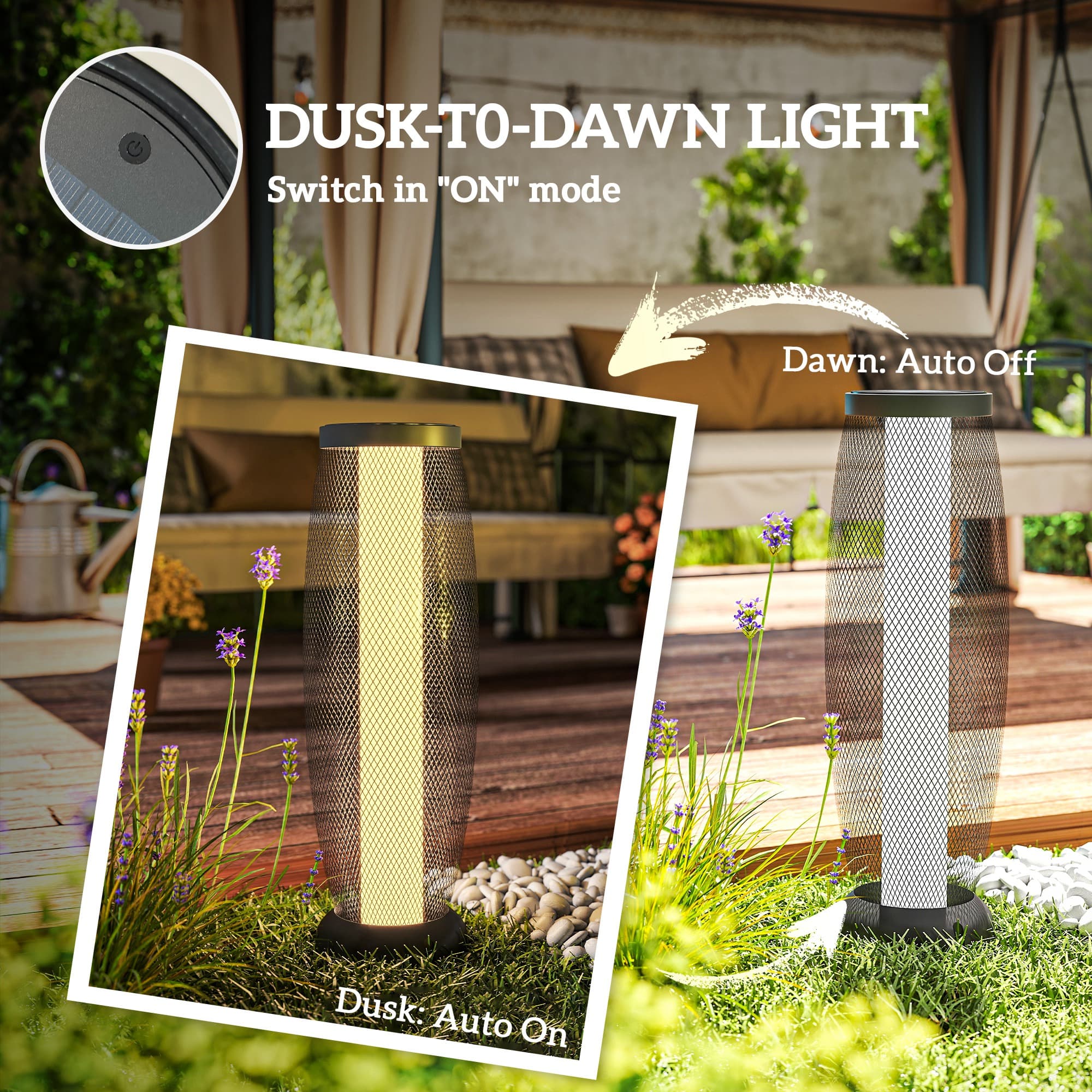 An IP44 Solar Garden Lamp That Charges by Day and Lights by Night - image 6