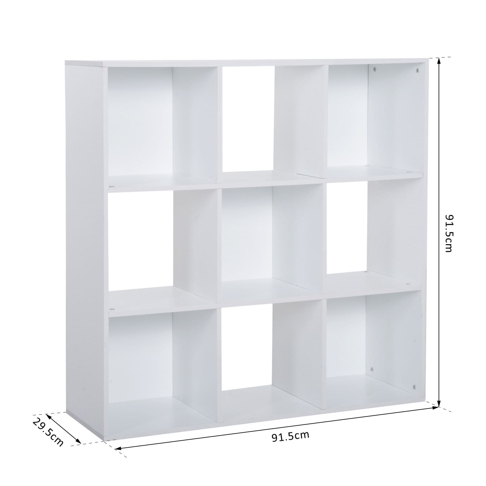 Transform Your Space with this White 9-Cube Storage Unit - image 4