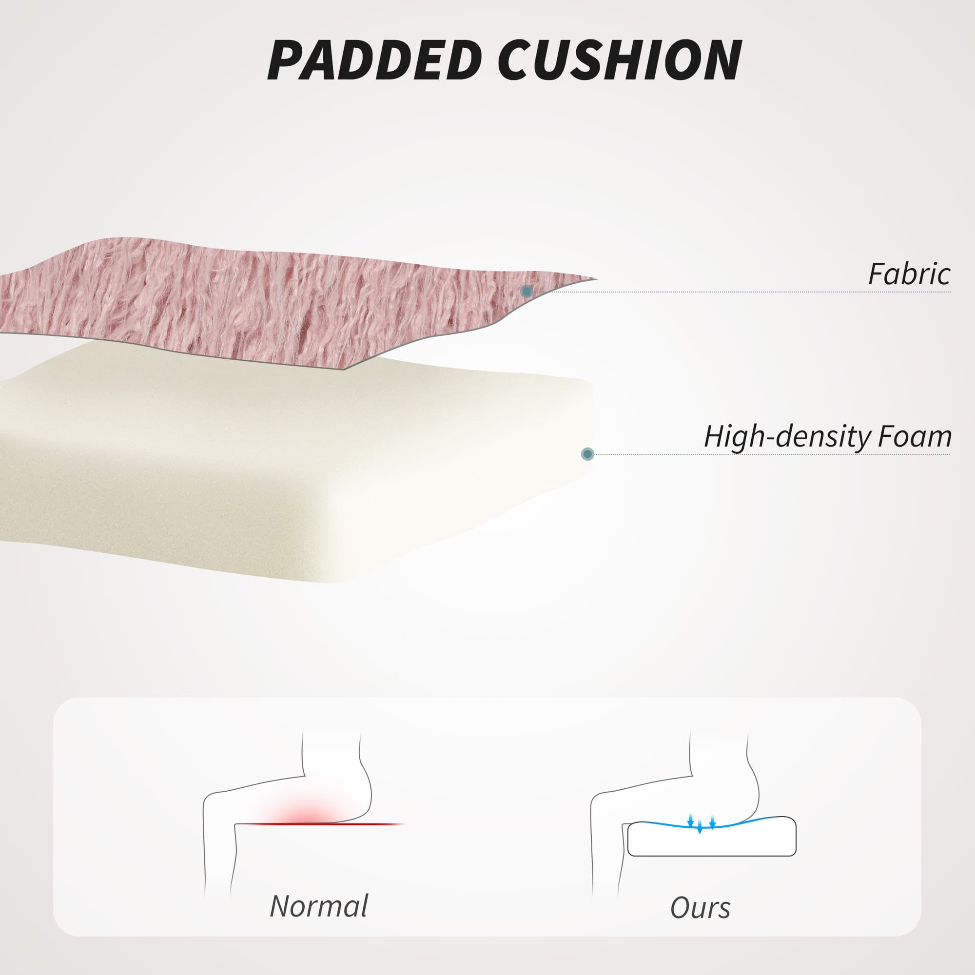 Transform Your Workspace With This Pink Plush Swivel Chair - image 2