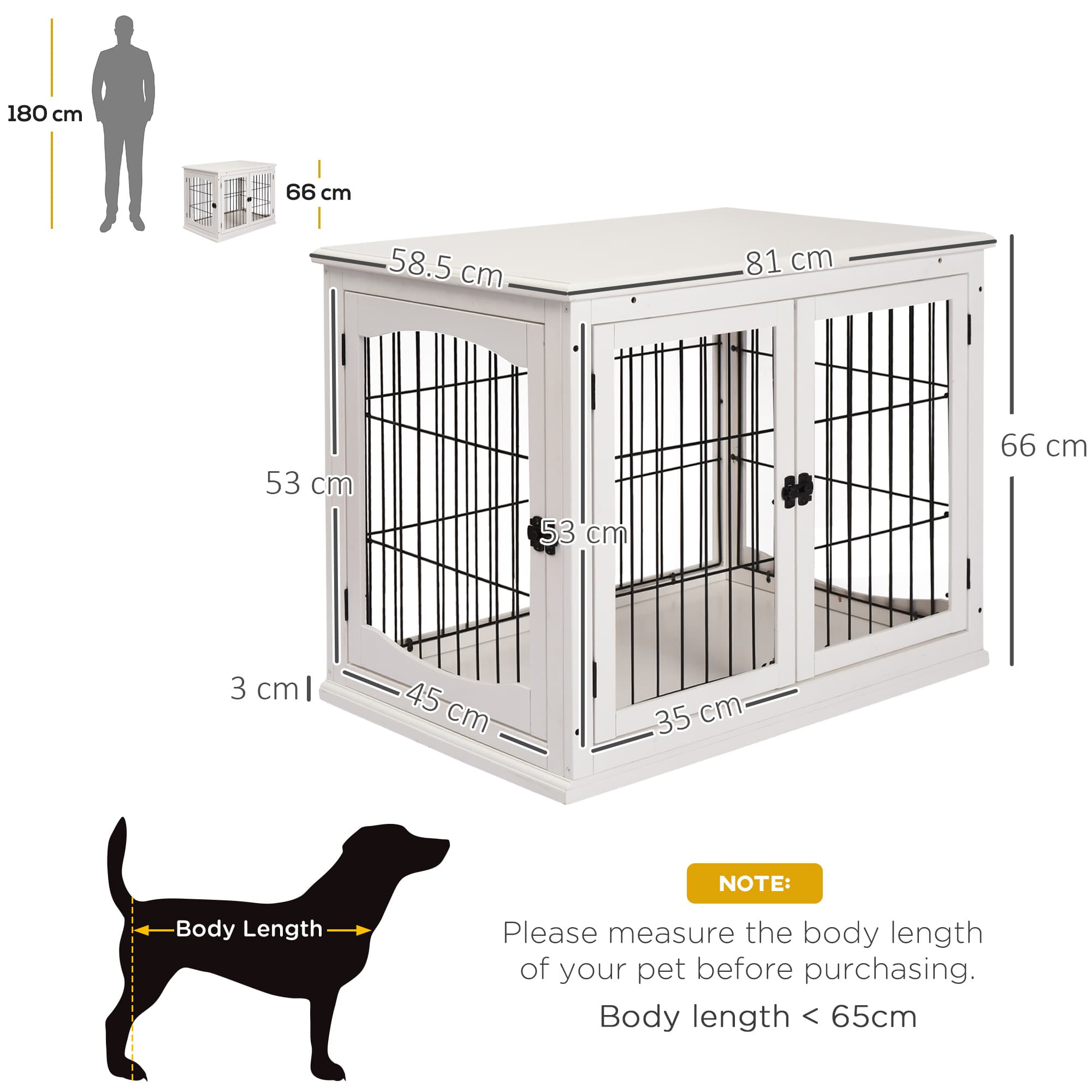 Dog Crate End Table That Looks Like Furniture - image 10