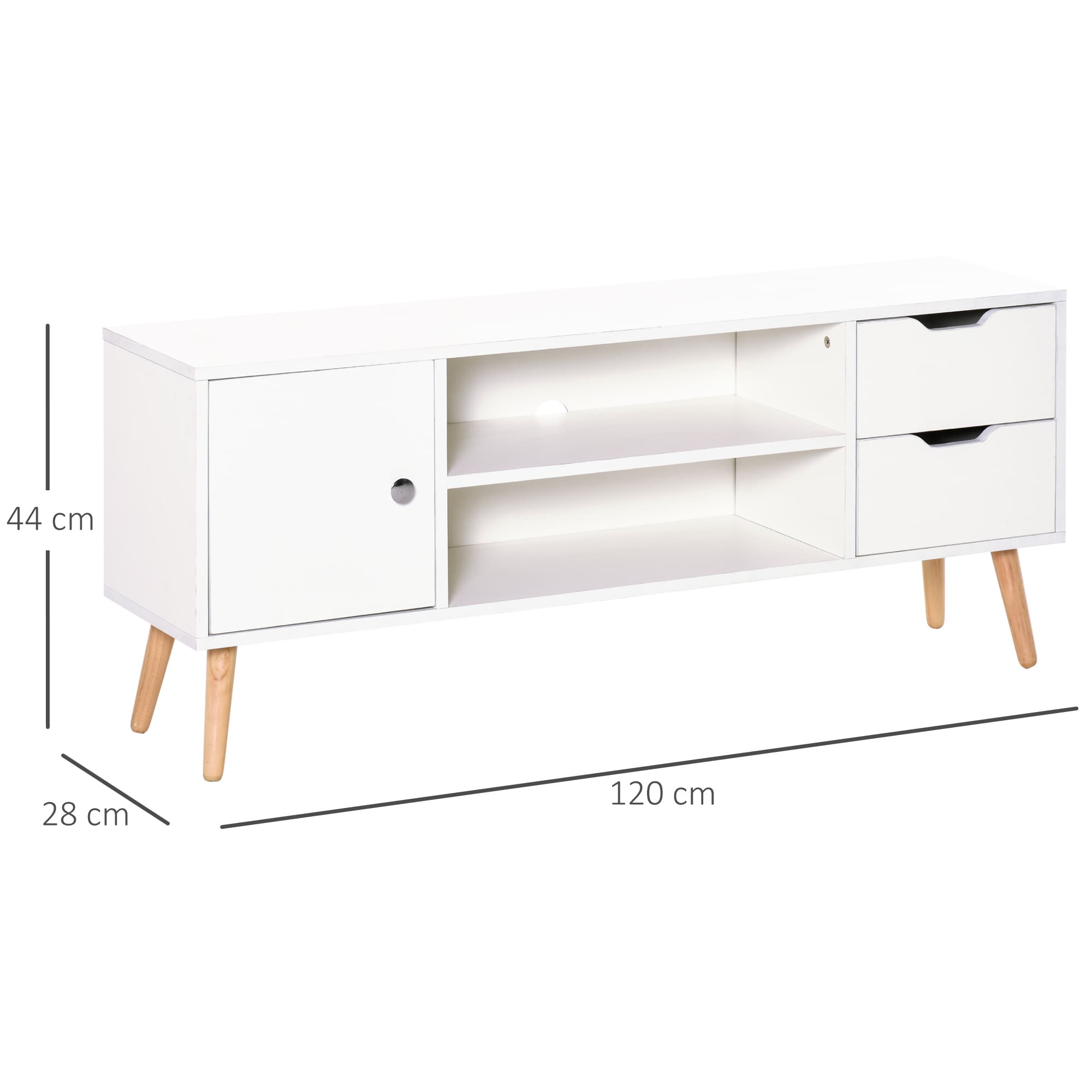 Transform Your Living Room With This White Scandi TV Unit - image 2