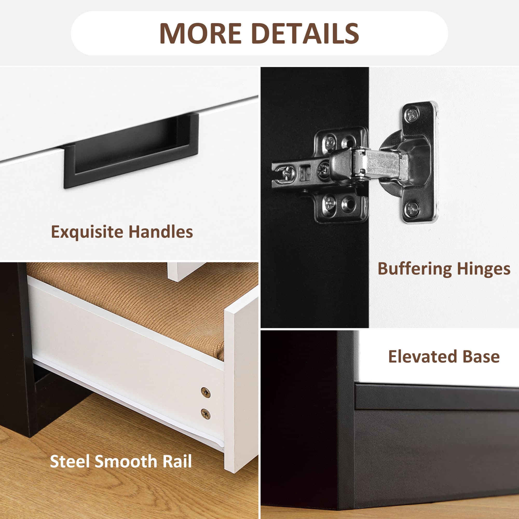 Transform Your Bedroom with this Modern Black 2-Door Wardrobe - image 1