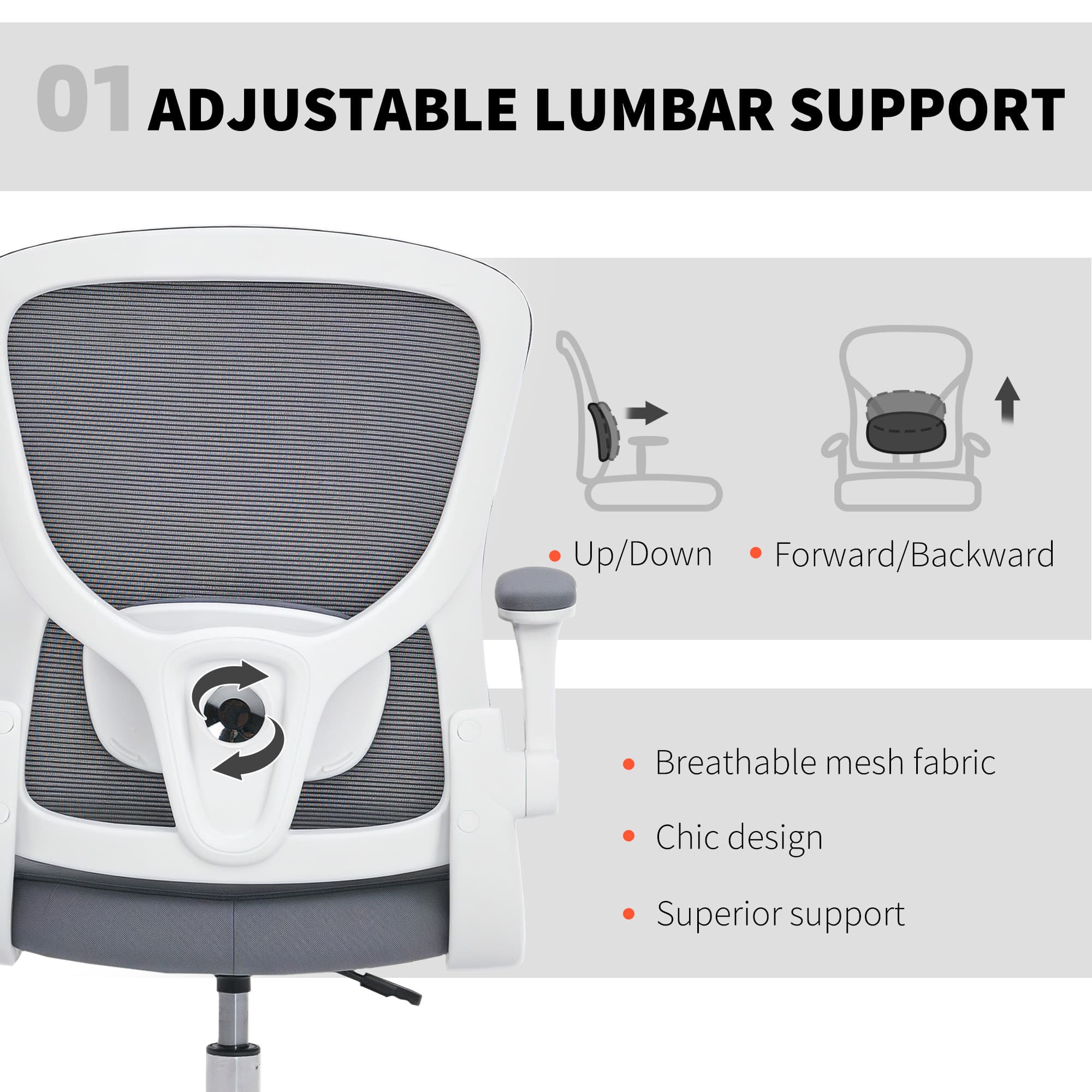 Ergonomic Charcoal Draughtsman Chair for Elevated Workspaces - image 2