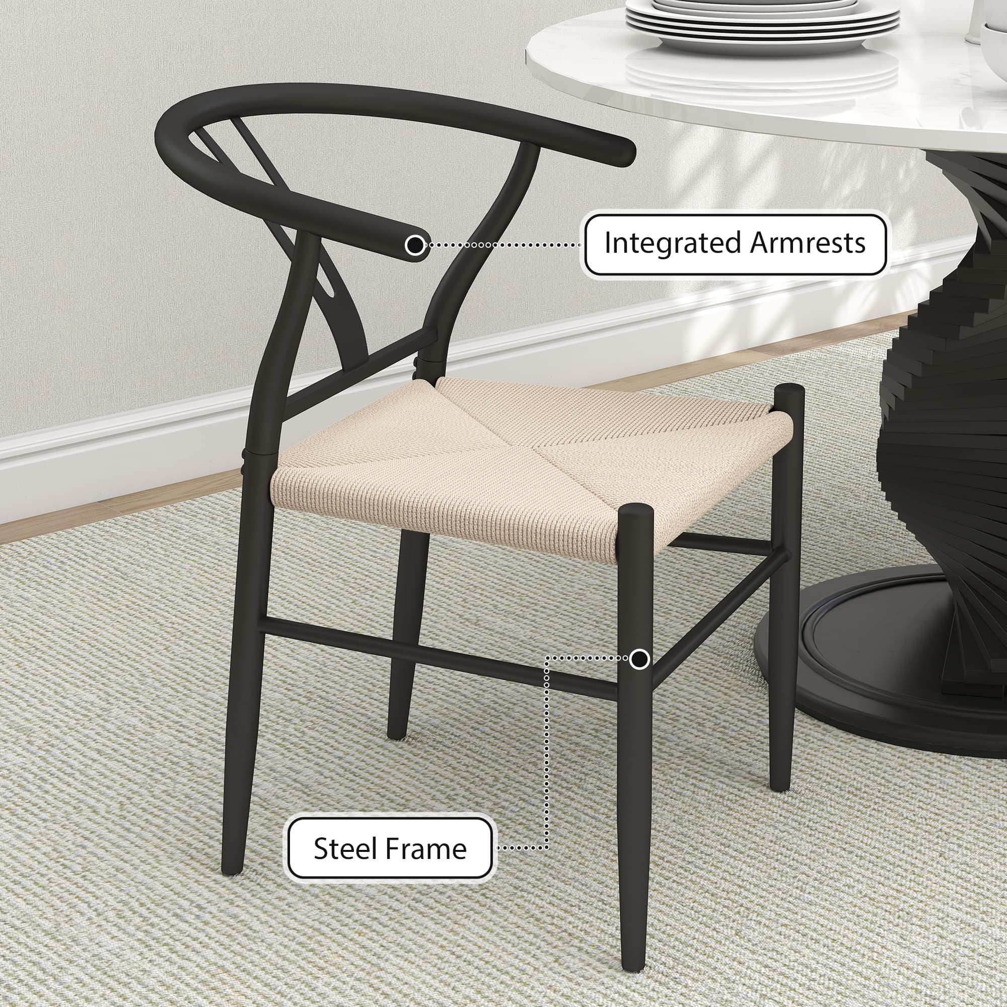 Effortlessly Elevate Your Dining Space with Wishbone Chairs - image 5