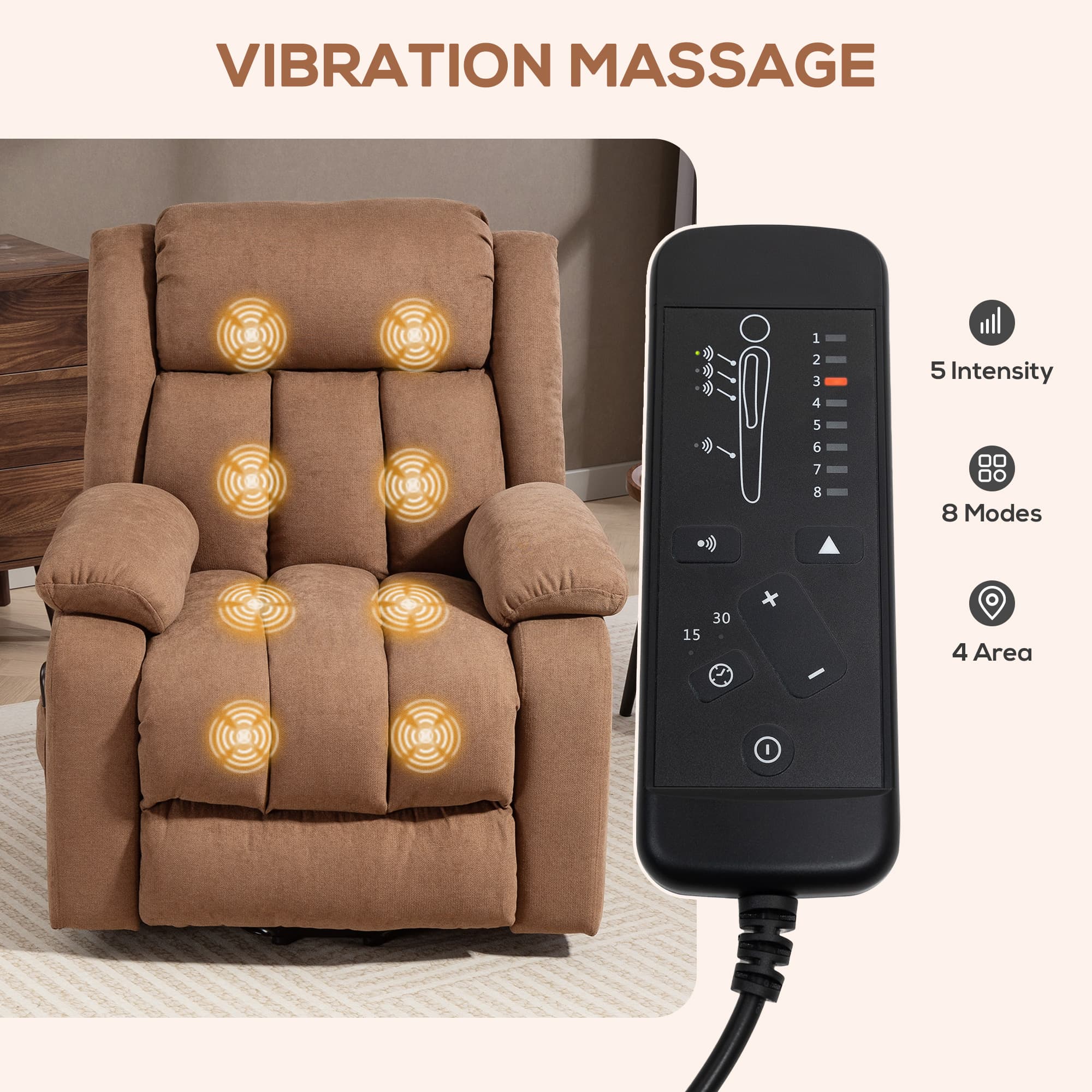 Discover Effortless Comfort with this Power Lift Massage Recliner - image 5