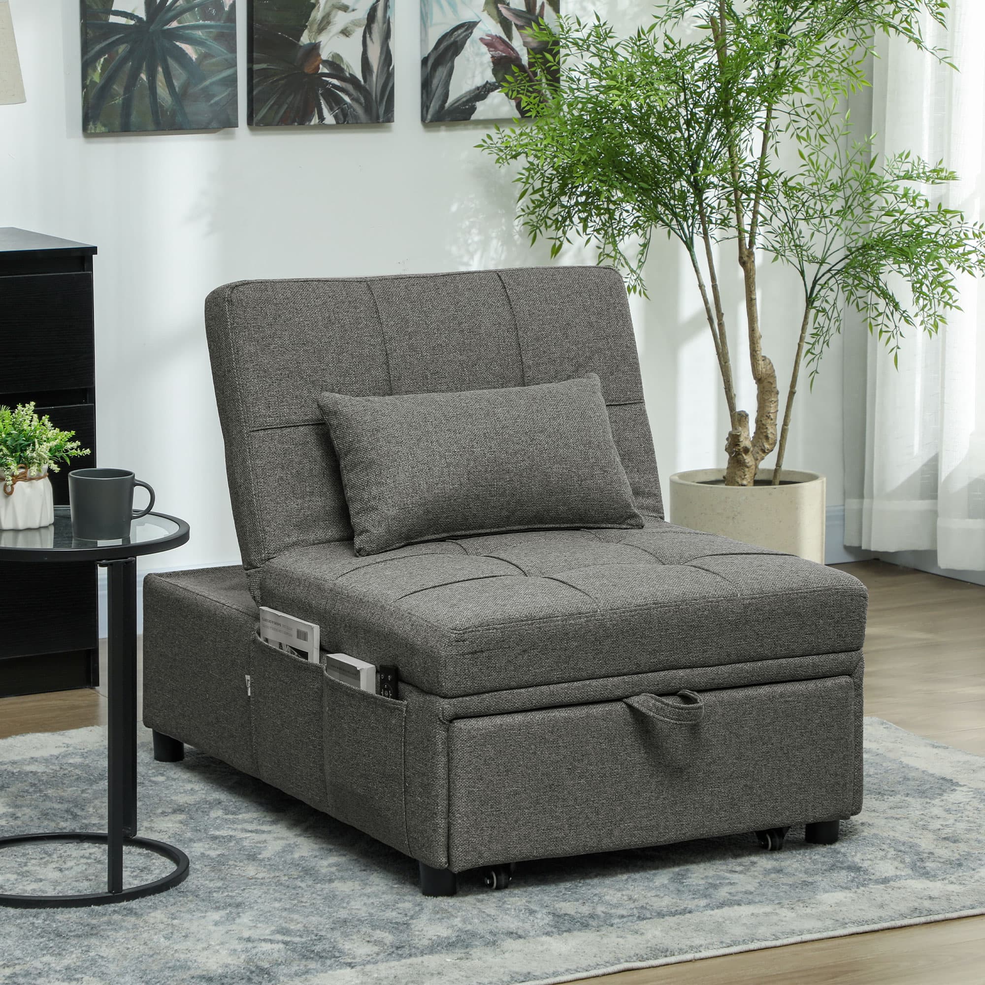 Transform Your Space with the 4-in-1 Single Sleeper Chair - image 3
