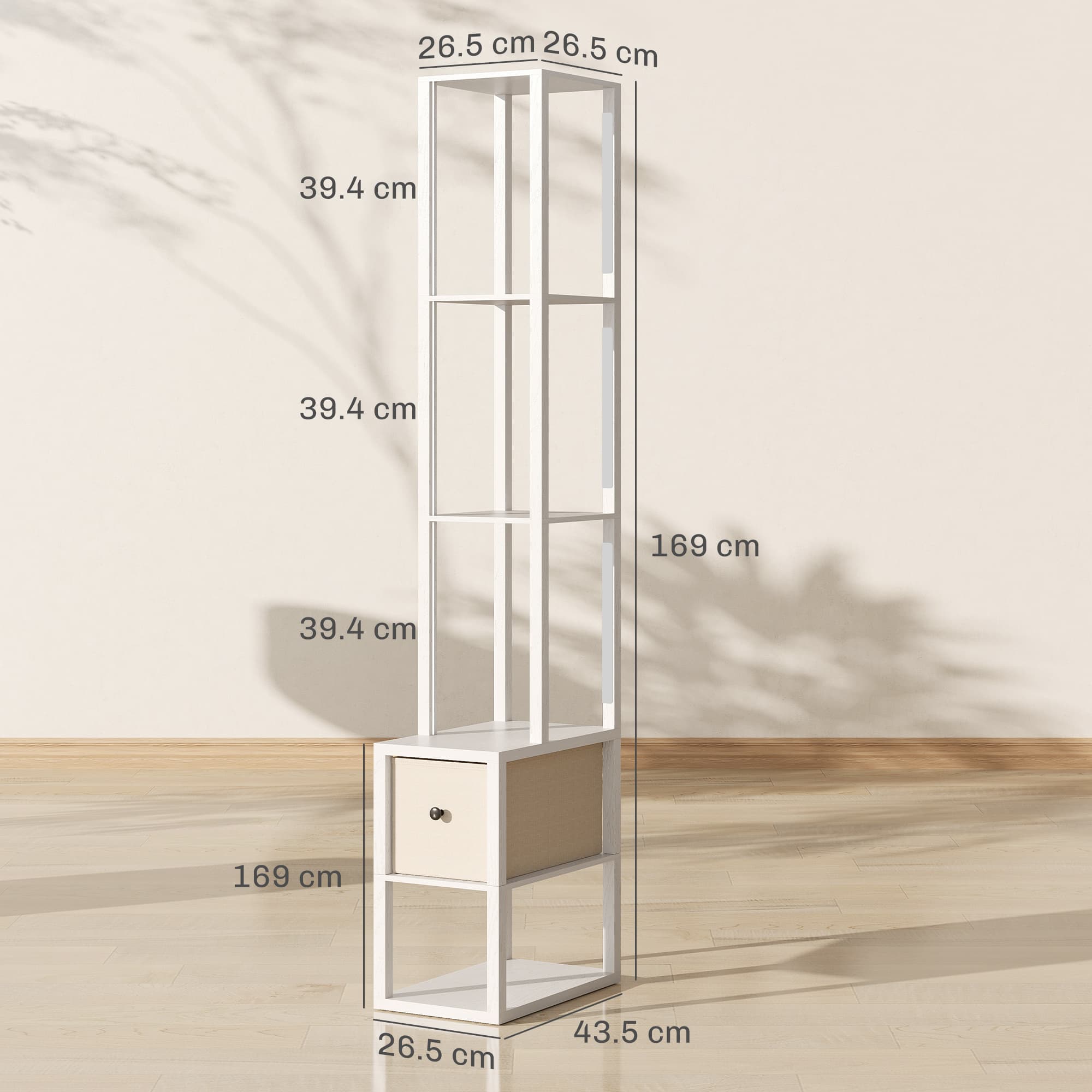 Transform Your Space with this 3-in-1 LED Shelf Floor Lamp - image 4