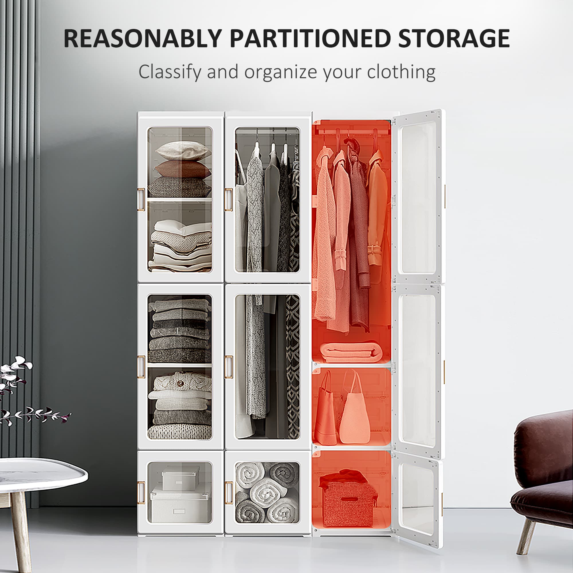 Transform Your Bedroom With This Foldable White Wardrobe - image 3