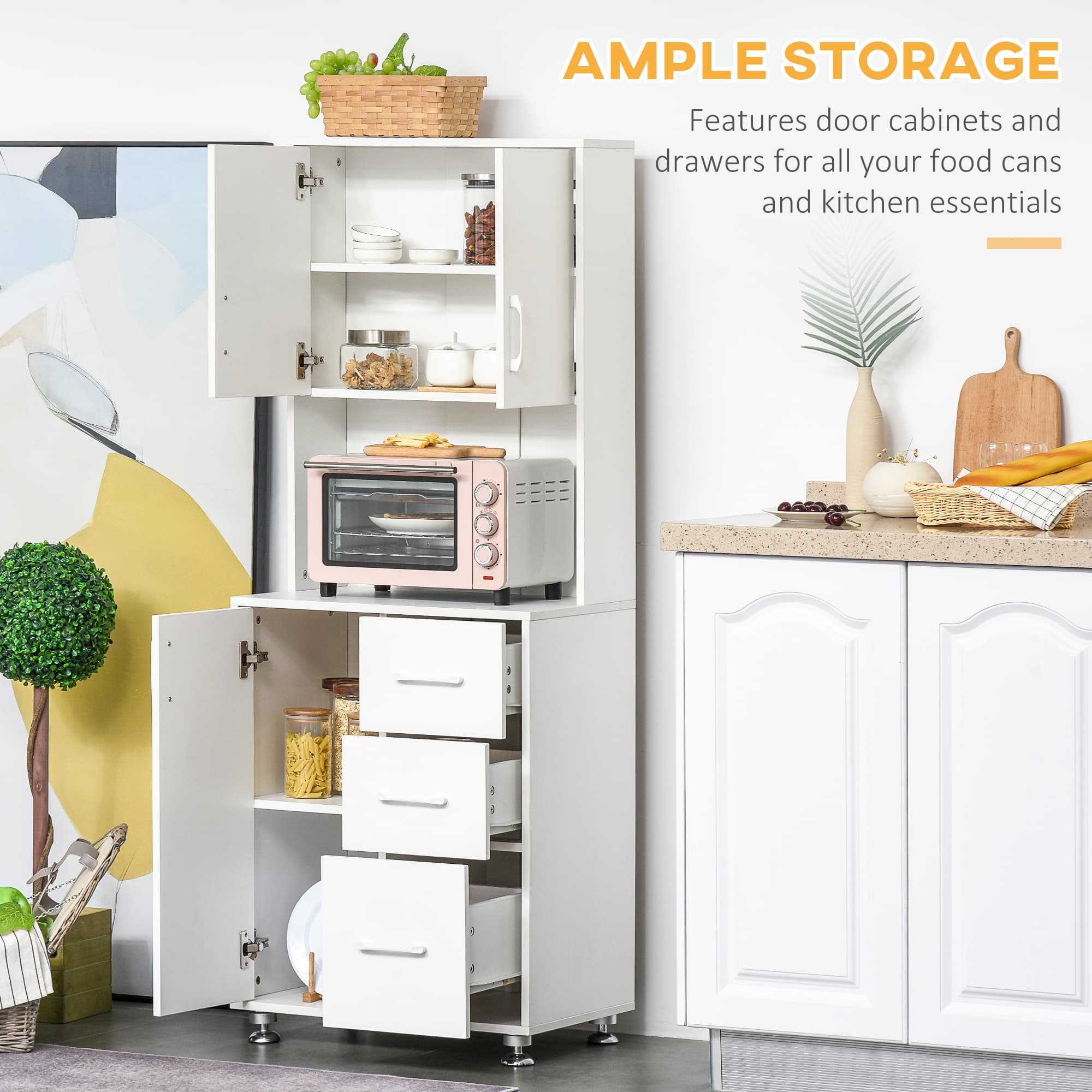 Transform Your Space with this Modern White Kitchen Cupboard - image 4
