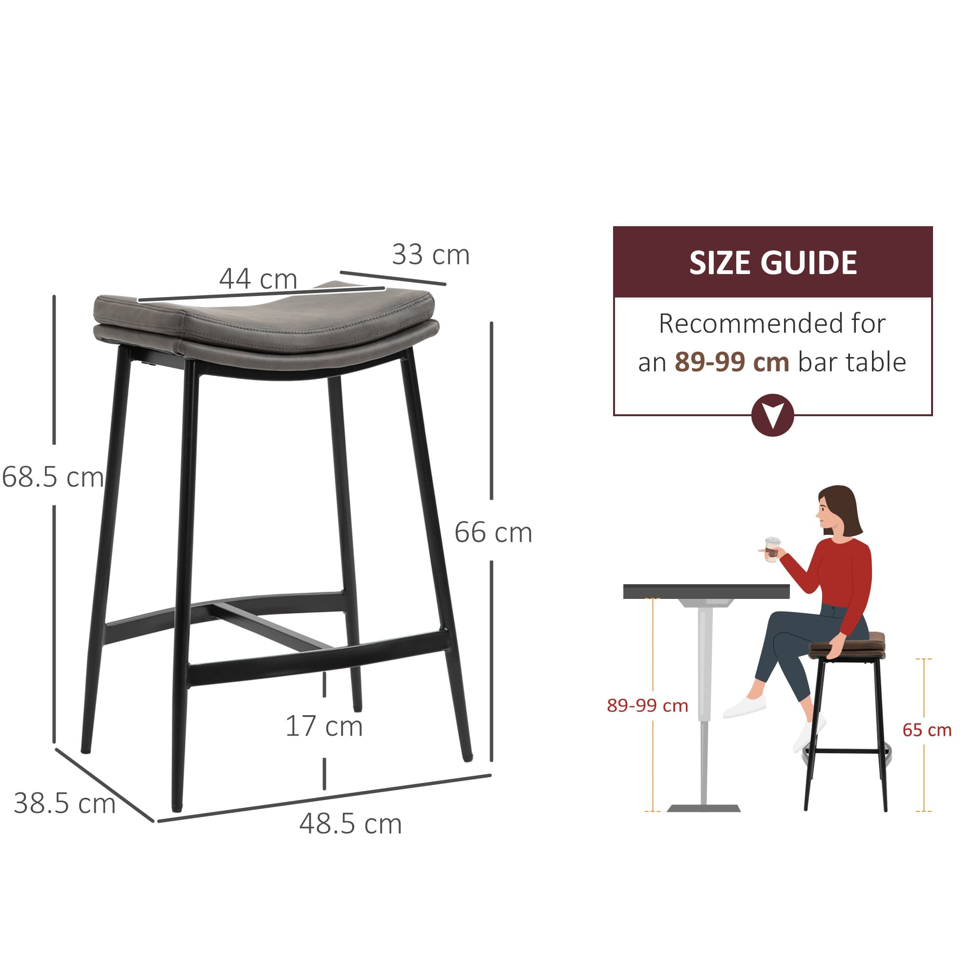 Transform Your Kitchen with Grey Industrial Bar Stools - image 1