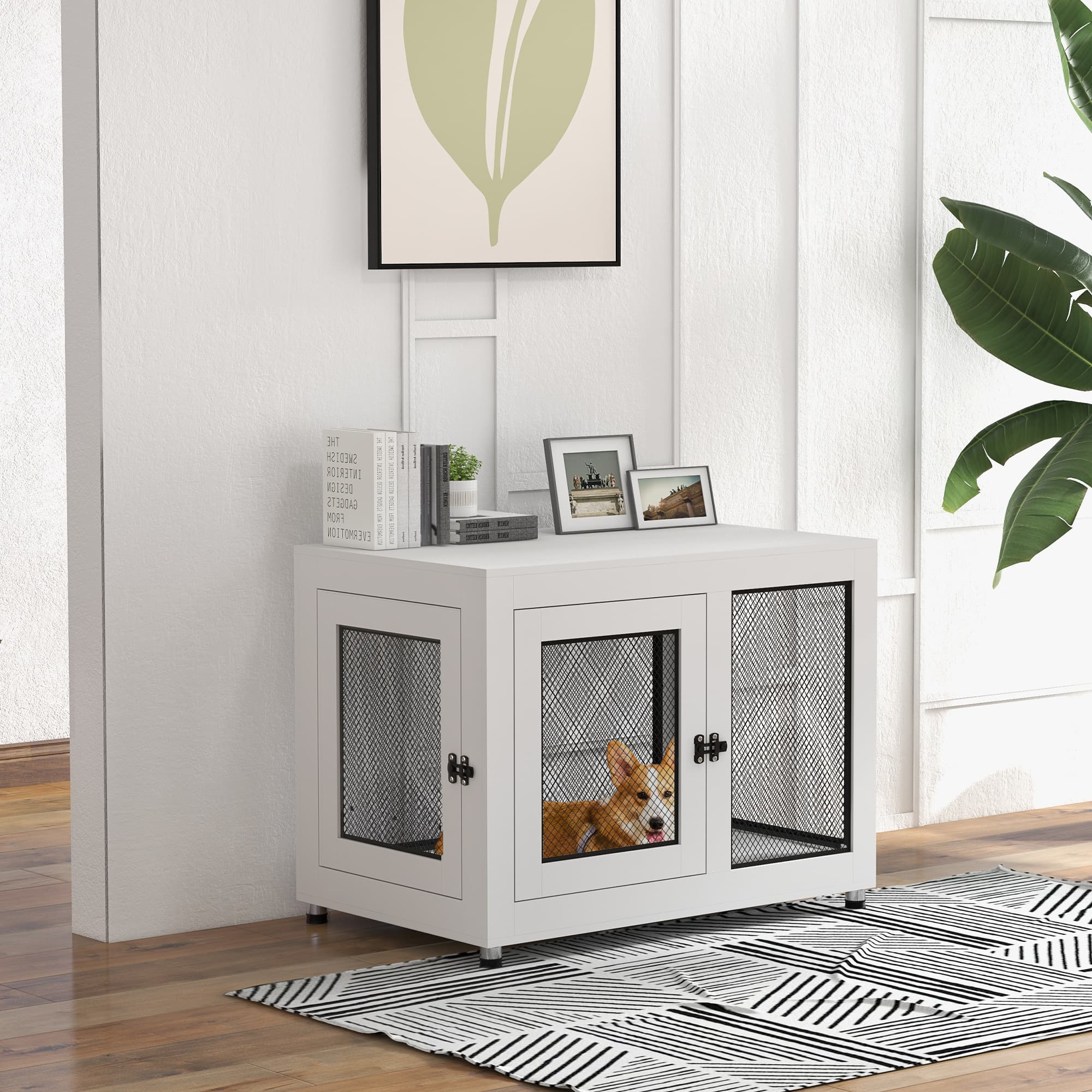 Transform Your Home With The PawHut 2-in-1 Dog Crate - image 2