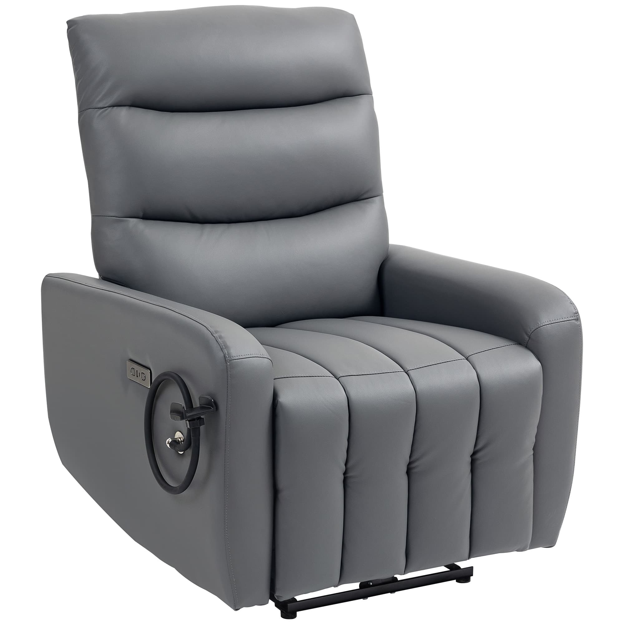 Transform Your Comfort with this Grey Electric Recliner - Grey