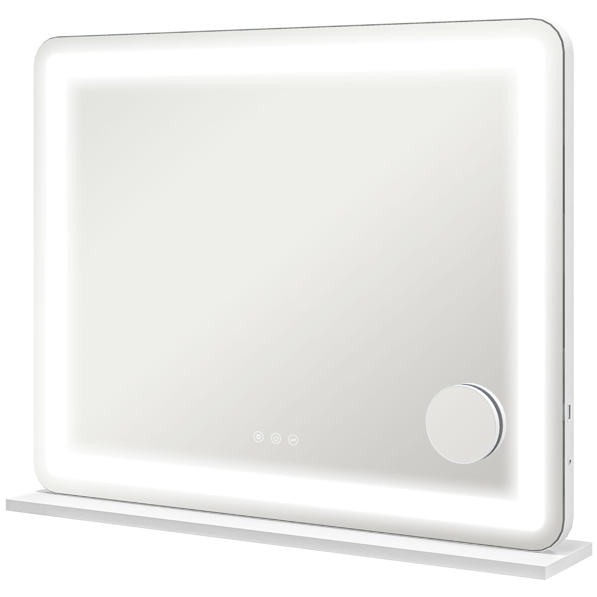 Transform Your Routine With This Large LED Vanity Mirror - White