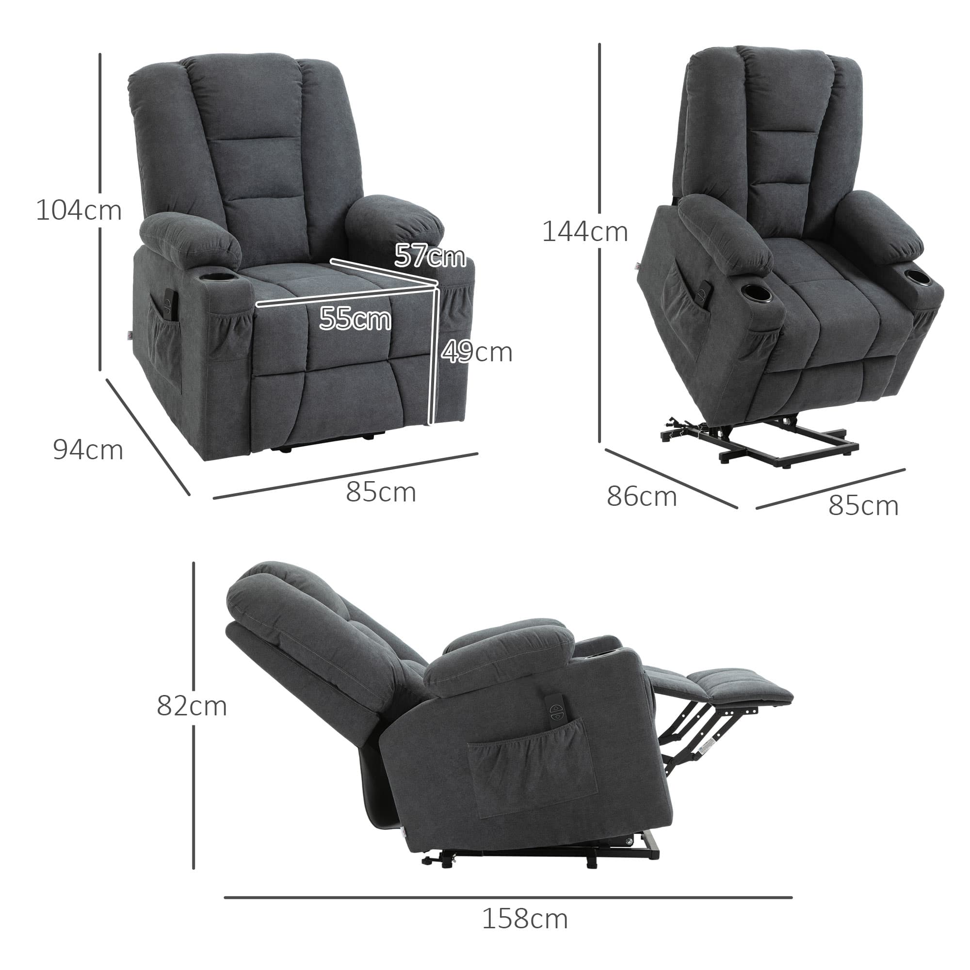 Transform Your Comfort with this Oversized Riser Recliner - image 4