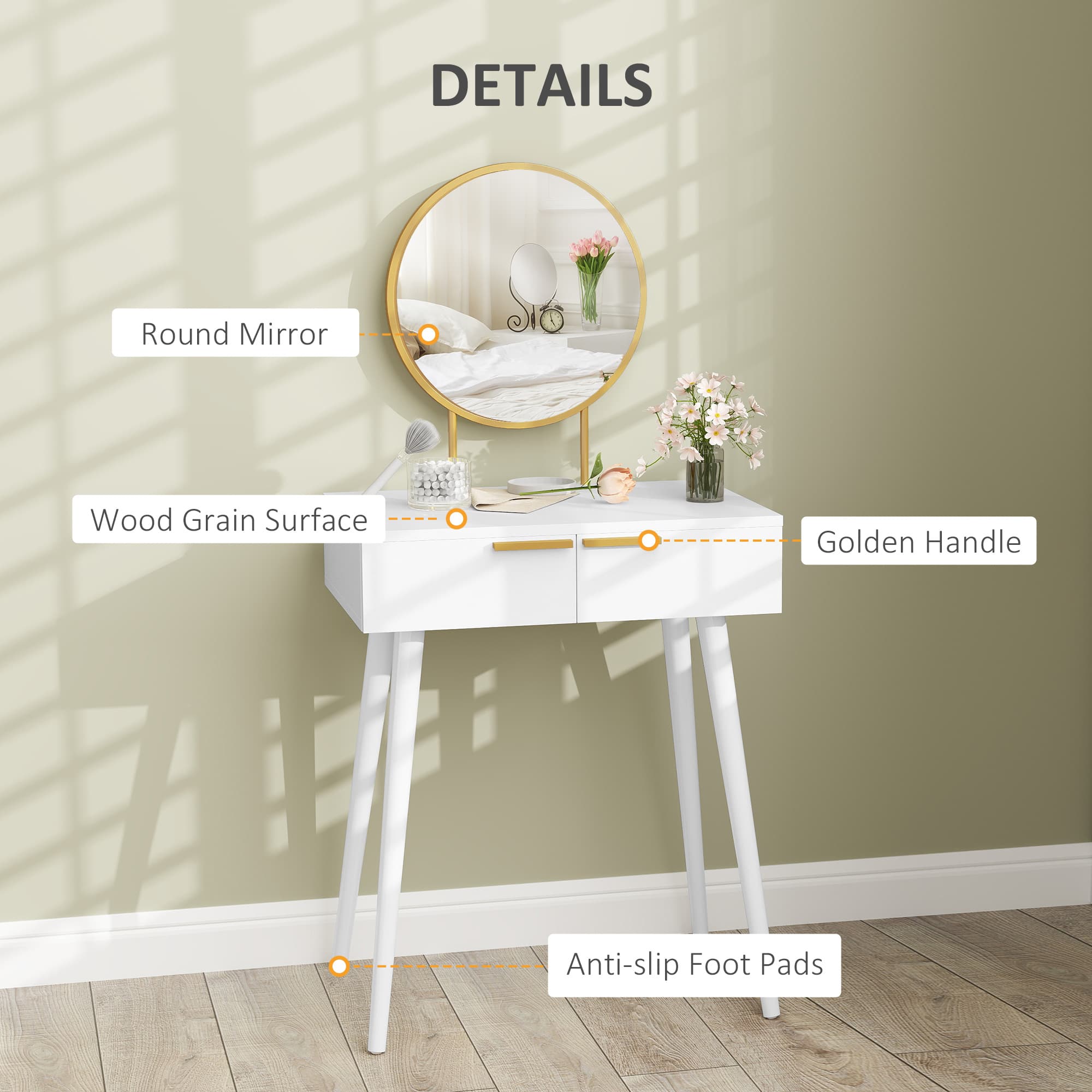 Transform Your Morning Routine with this Elegant Dressing Table - image 1