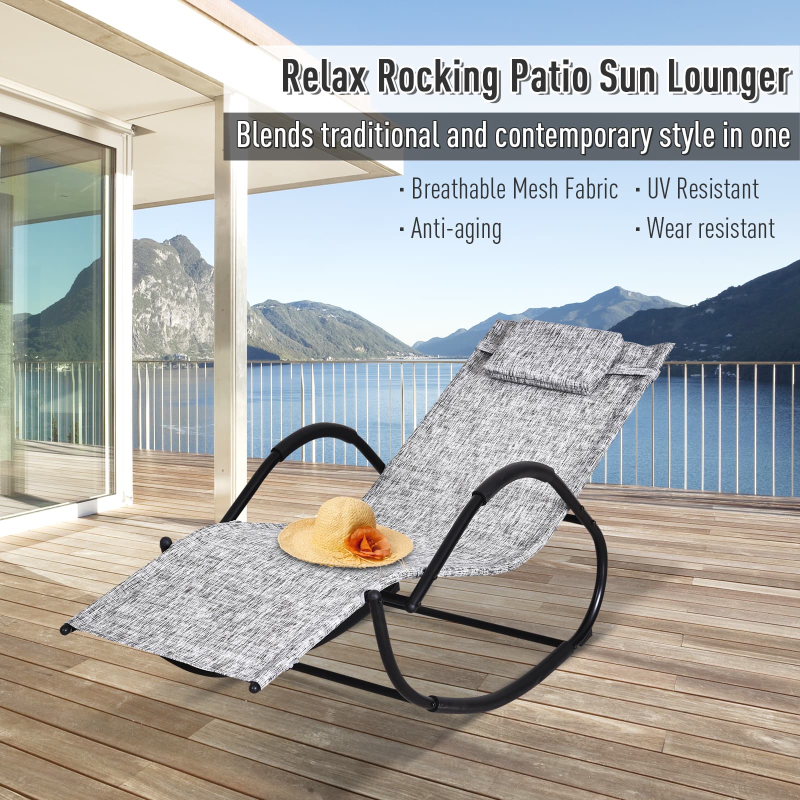 Transform Your Garden with this Zero Gravity Rocking Lounger - image 5