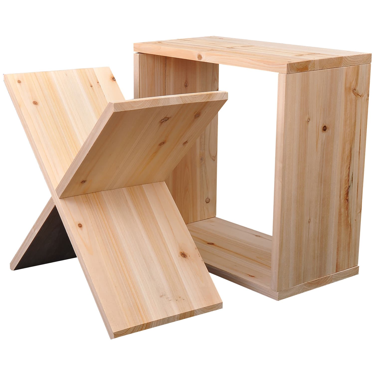 Natural Wooden Wine Rack for 24 Bottles - image 2