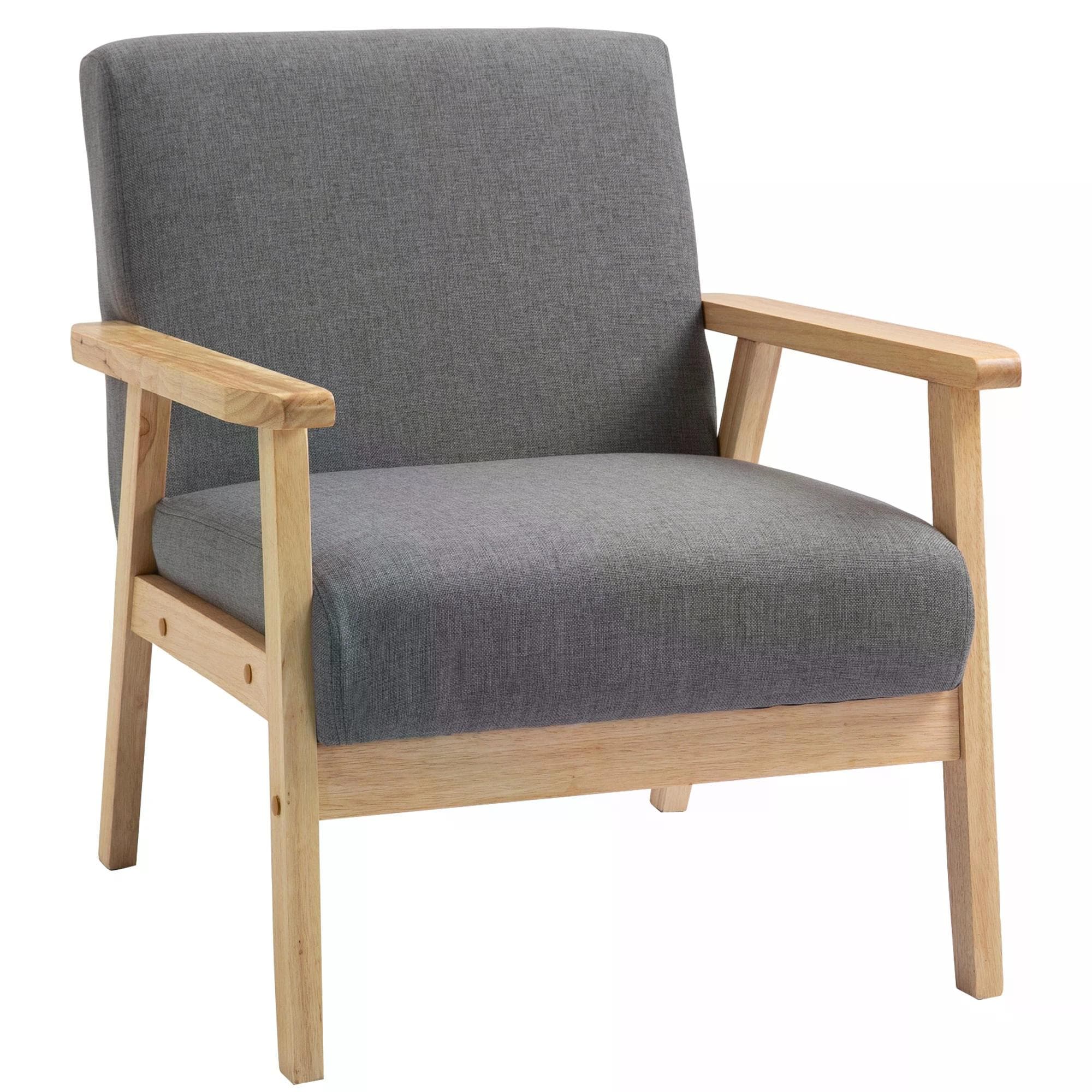 Transform Your Living Space with this Minimalist Wooden Chair - Grey