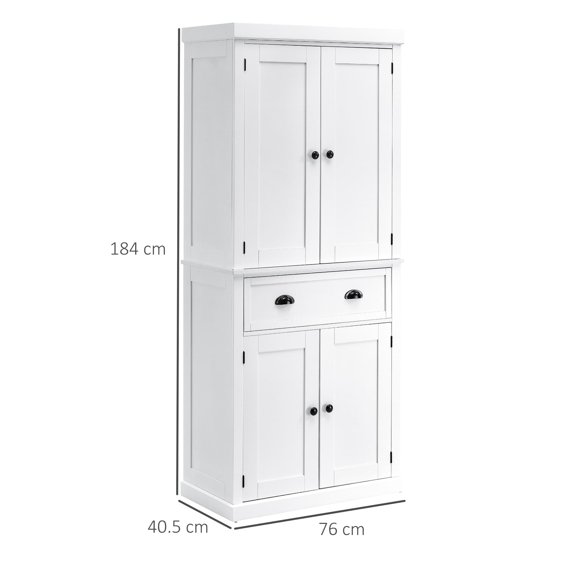 Transform Your Storage With This Tall White Kitchen Pantry - image 5