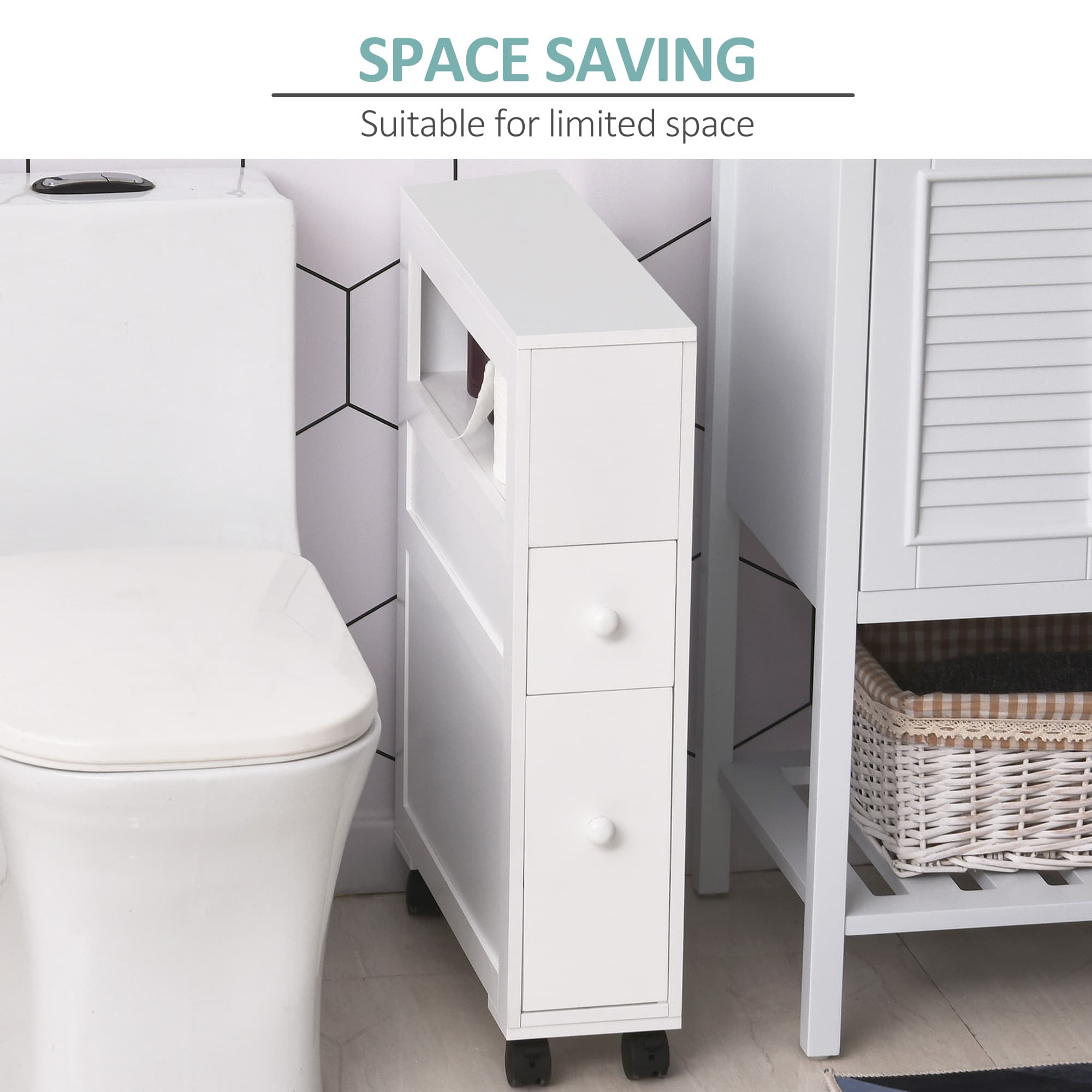 Transform Small Spaces with this Slimline Bathroom Storage Unit - image 1